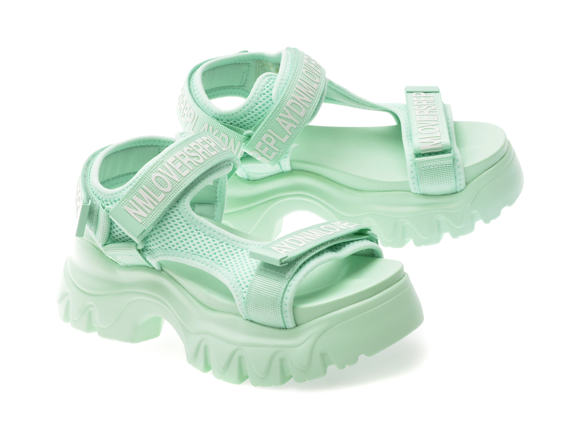 Sandale REPLAY verzi, WSA607T, din material textil