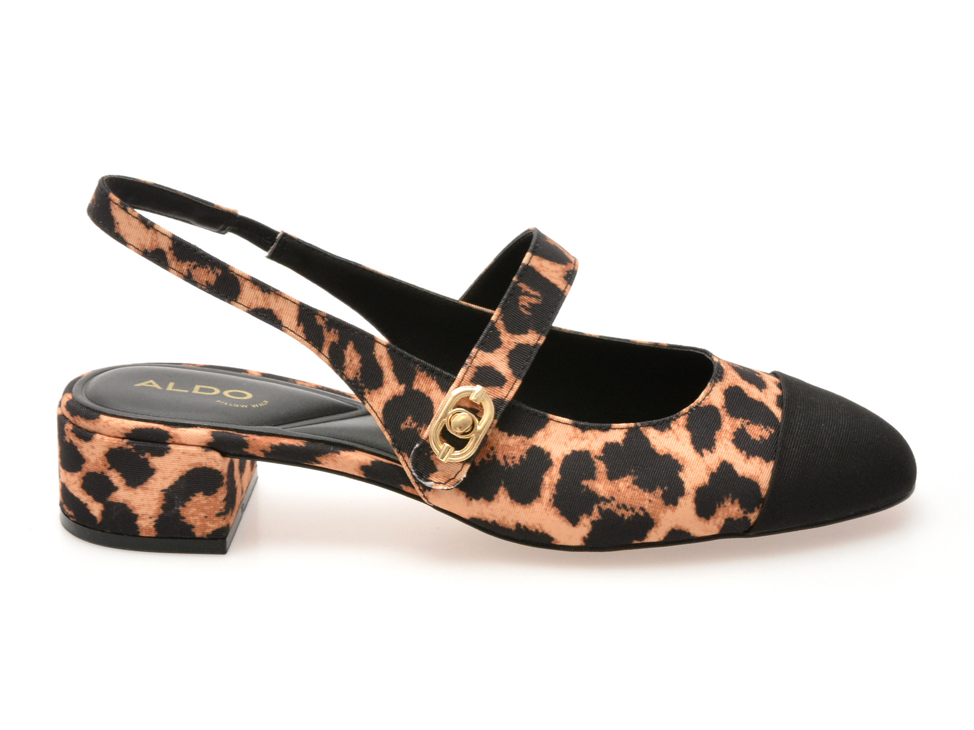 Pantofi ALDO maro, AGATHE 967, din material textil