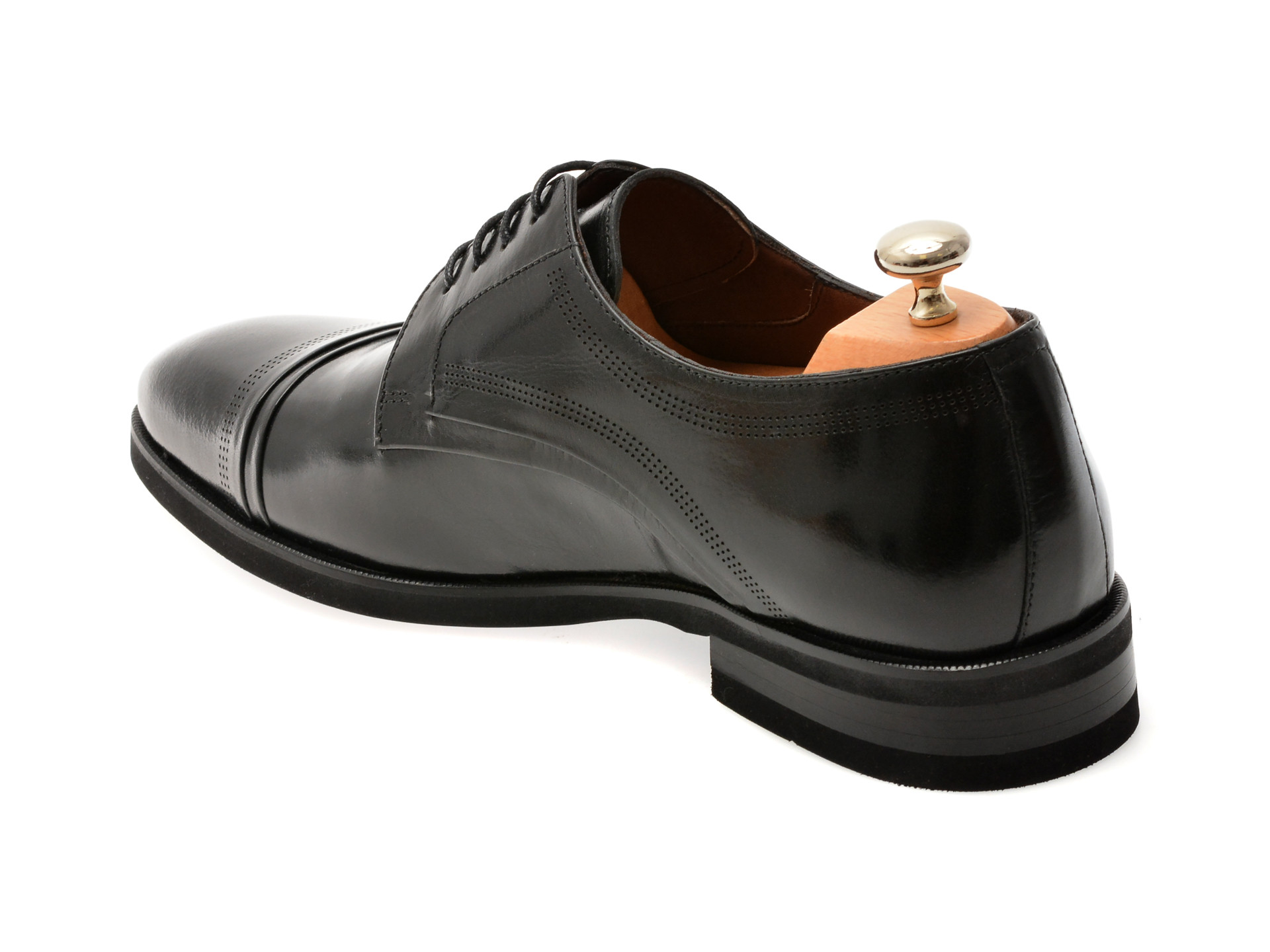 Pantofi eleganti LE COLONEL negri, 48470, din piele naturala