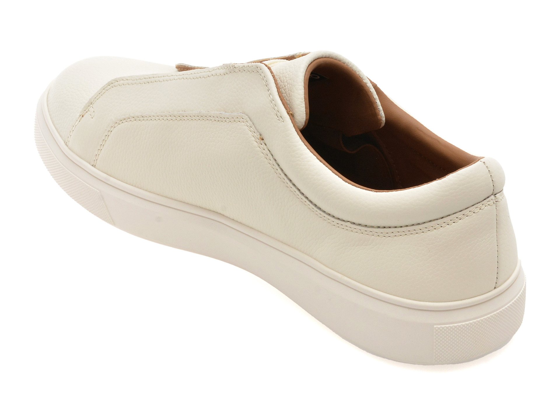 Pantofi sport ALDO albi, ABBOTT 270, din piele naturala