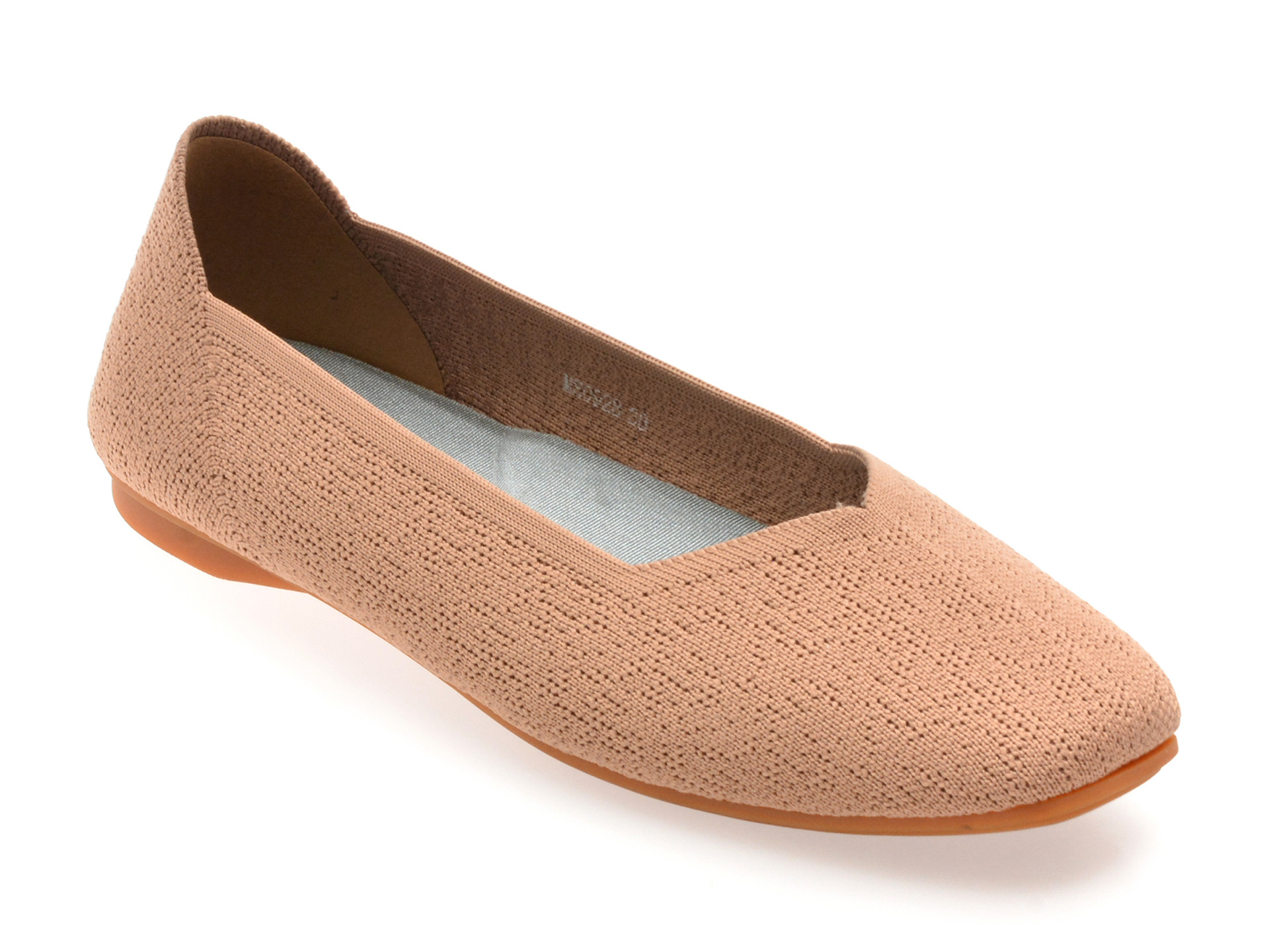 Balerini image bej ms0928 din material textil