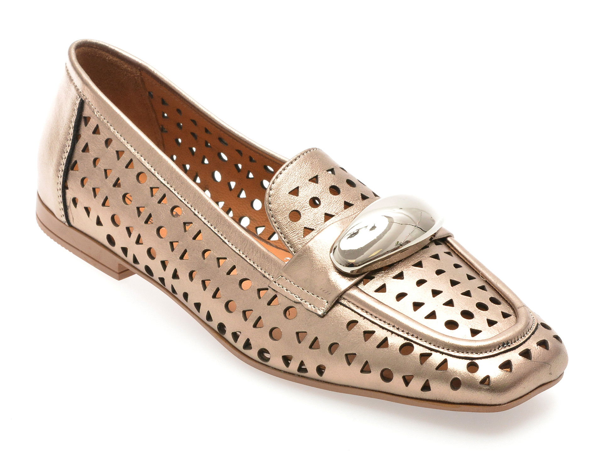 Mocasini image bronz 2842853 din piele naturala