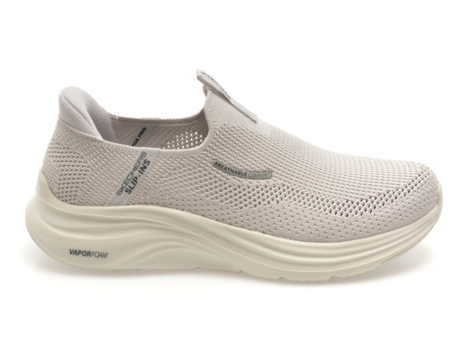 Pantofi sport SKECHERS gri, VAPOR FOAM, din material textil