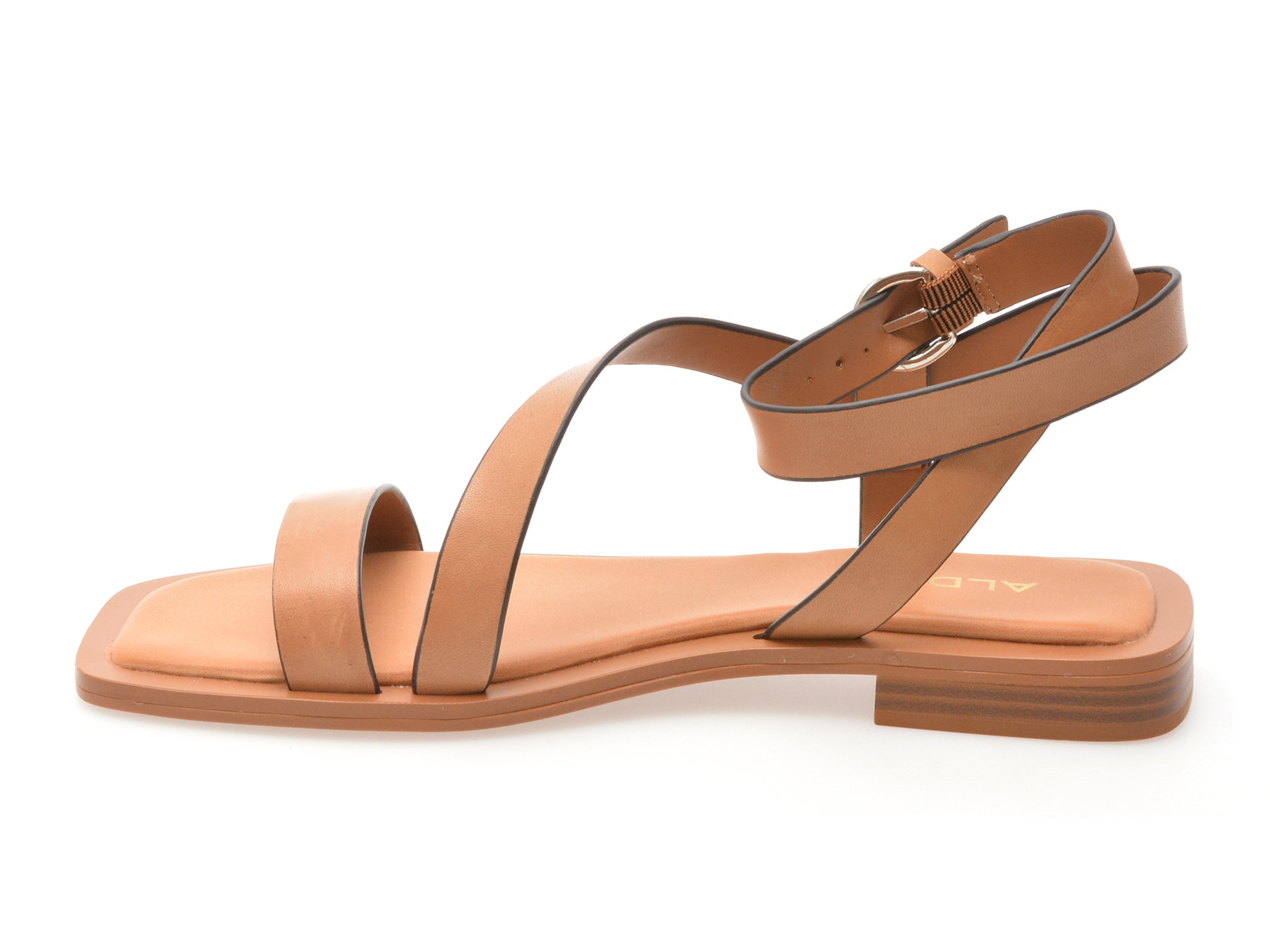 Sandale ALDO maro, GRUGAR 230, din piele naturala