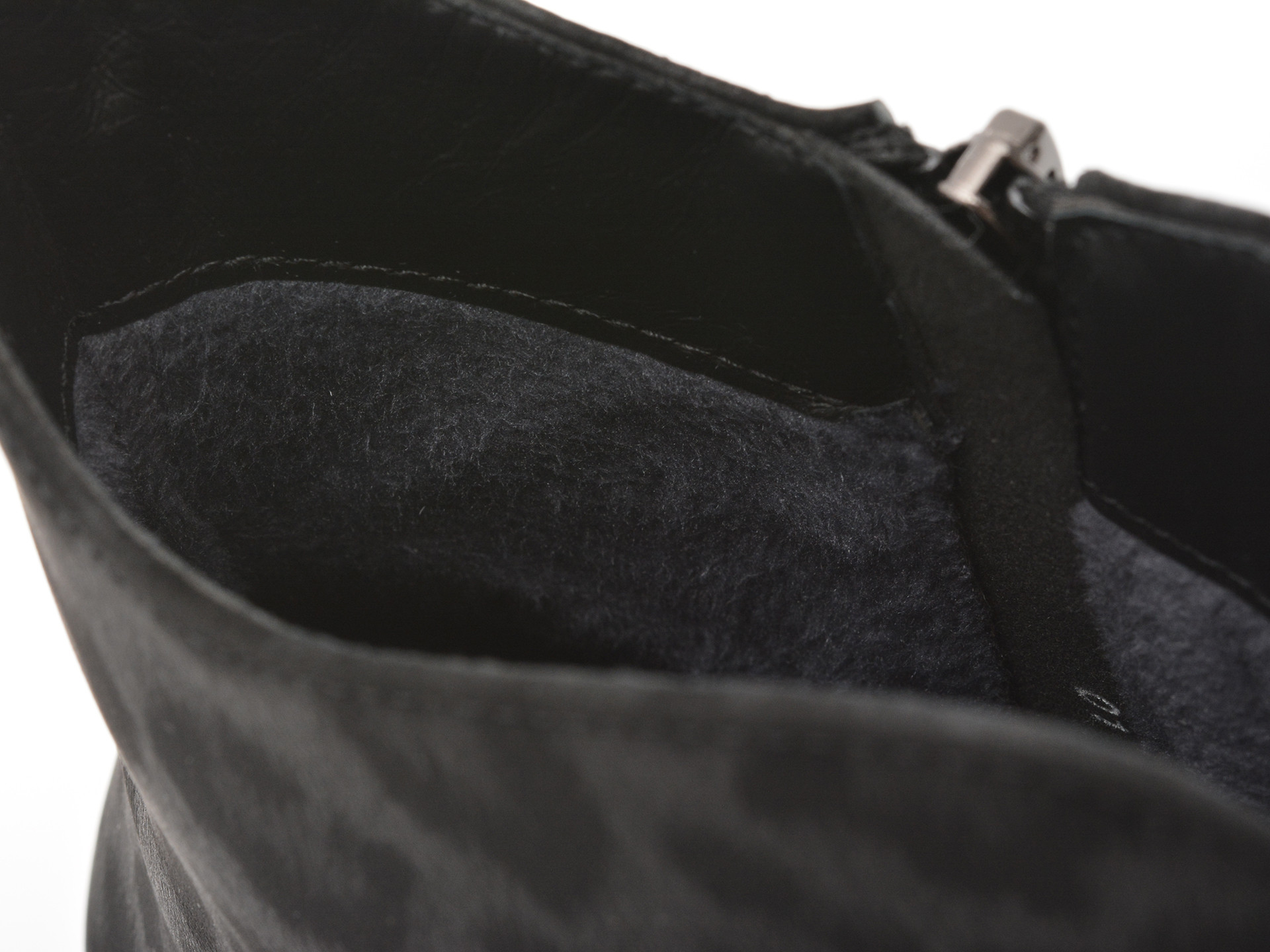 Botine elegante EPICA negre, 202760, din piele naturala