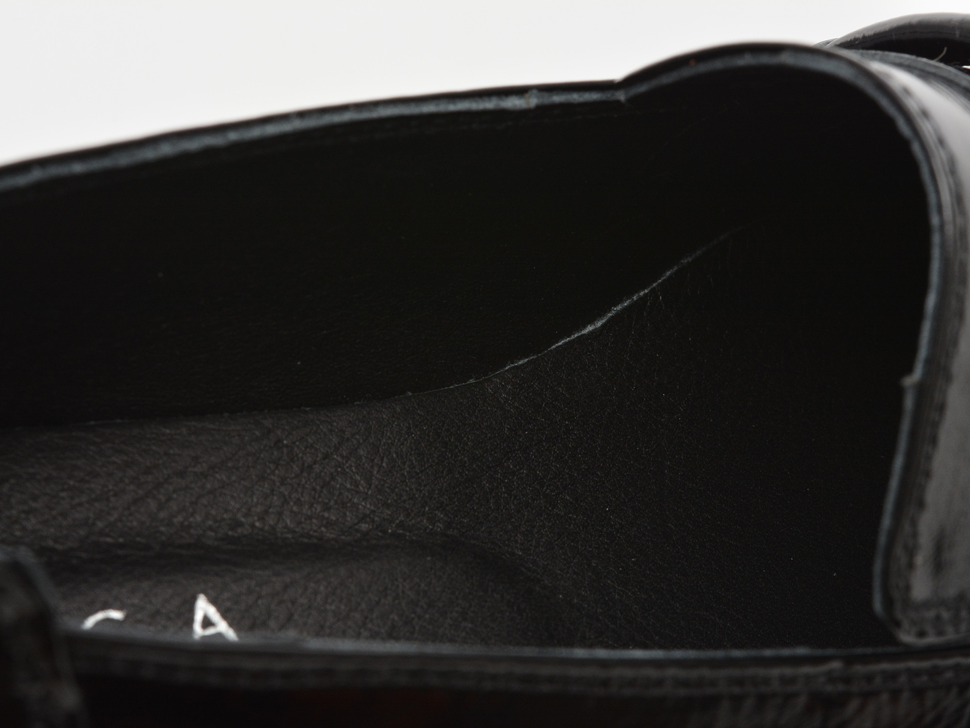 Mocasini EPICA negri, 3811400, din piele naturala lacuita