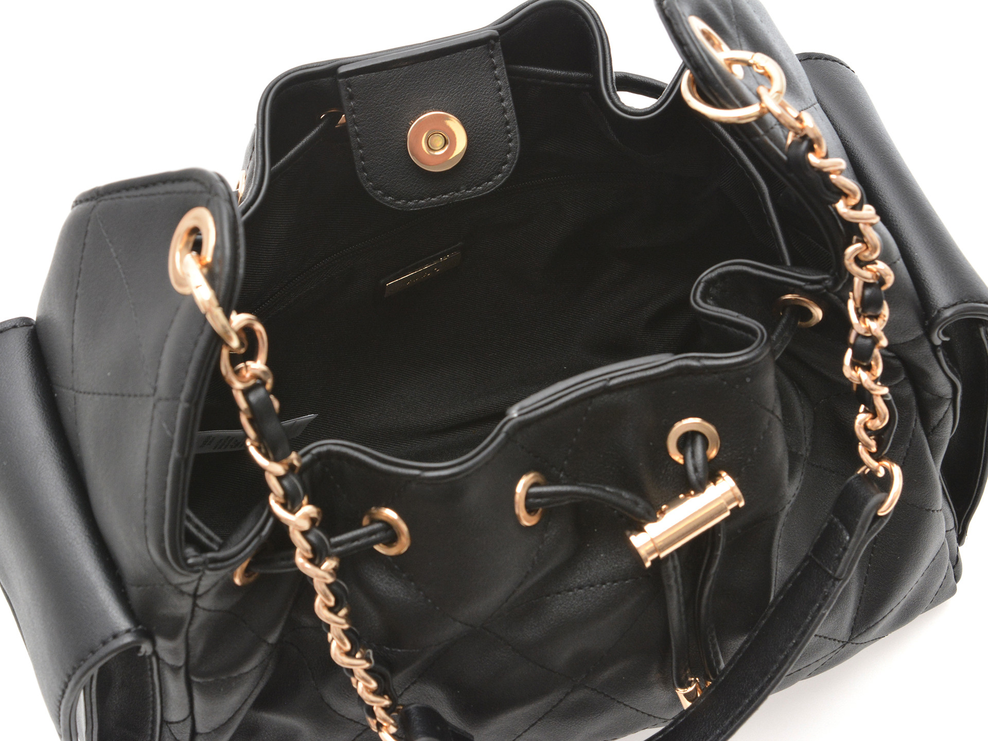 Geanta ALDO neagra, ZARIYA 001, din piele ecologica