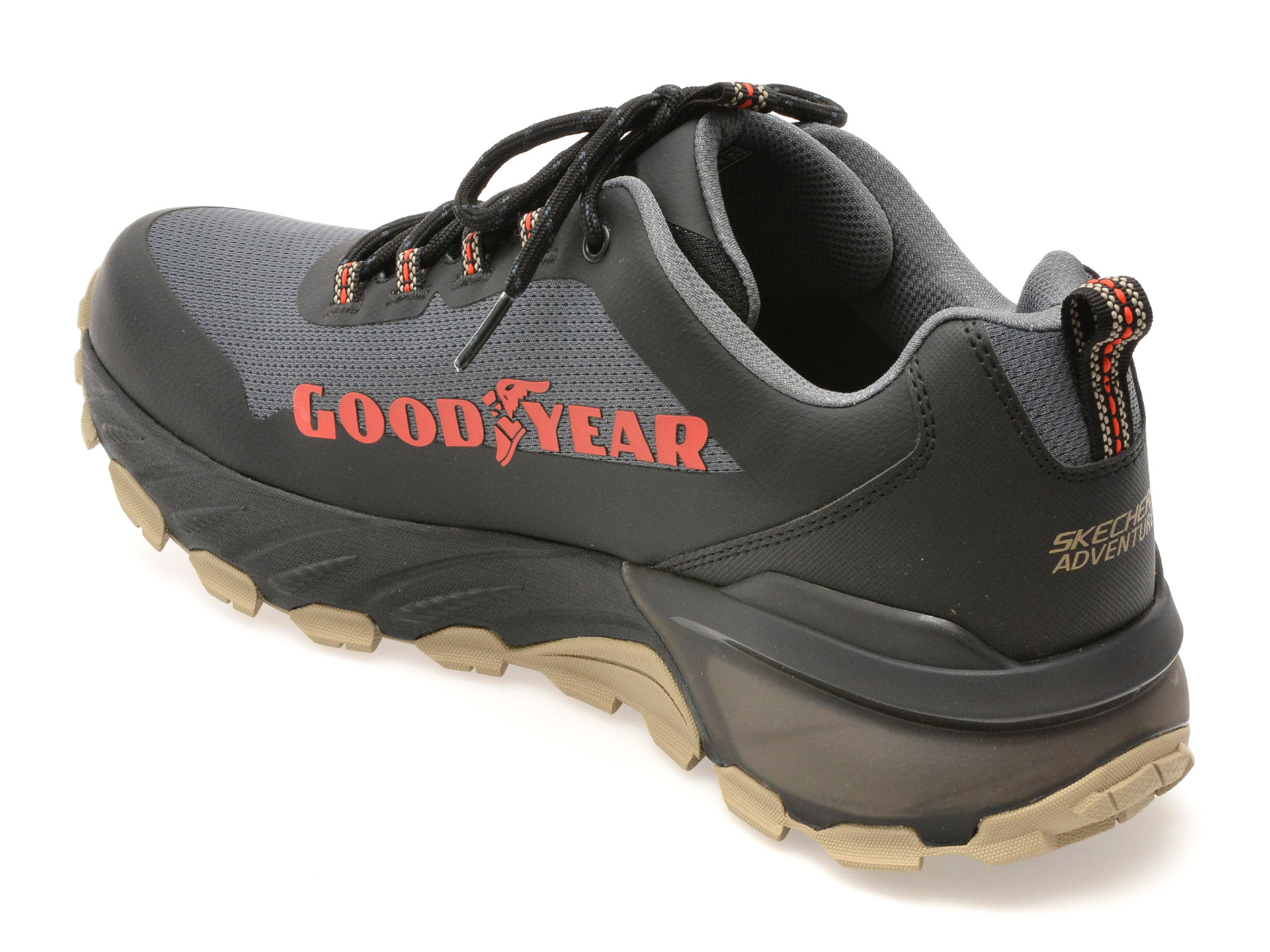 Pantofi sport SKECHERS gri, MAX PROTECT, din material textil