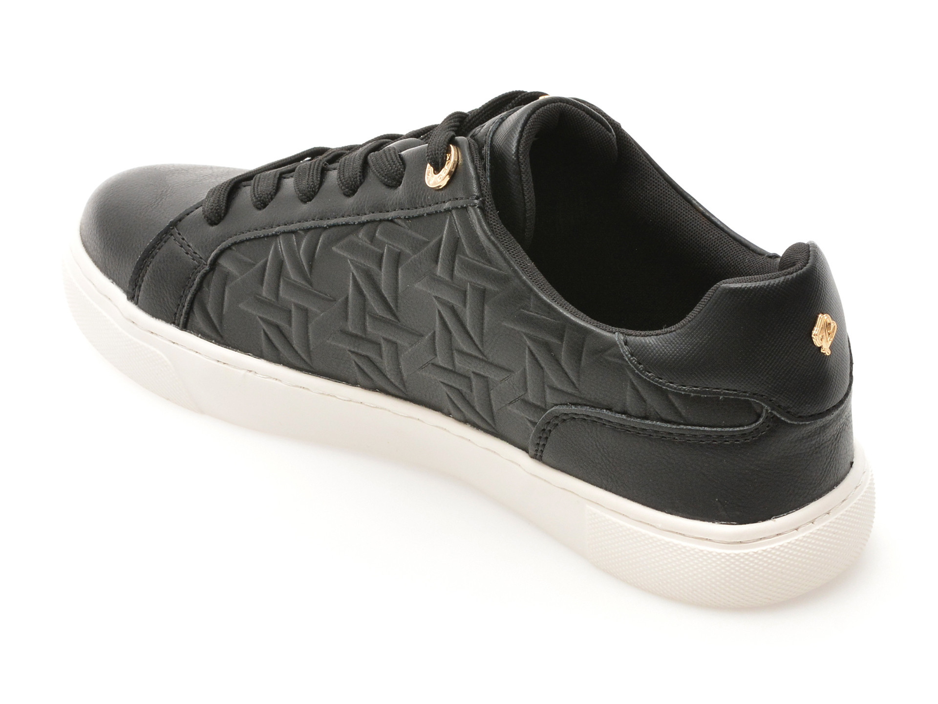 Pantofi sport ALDO negri, CLUBLUX 007, din piele ecologica