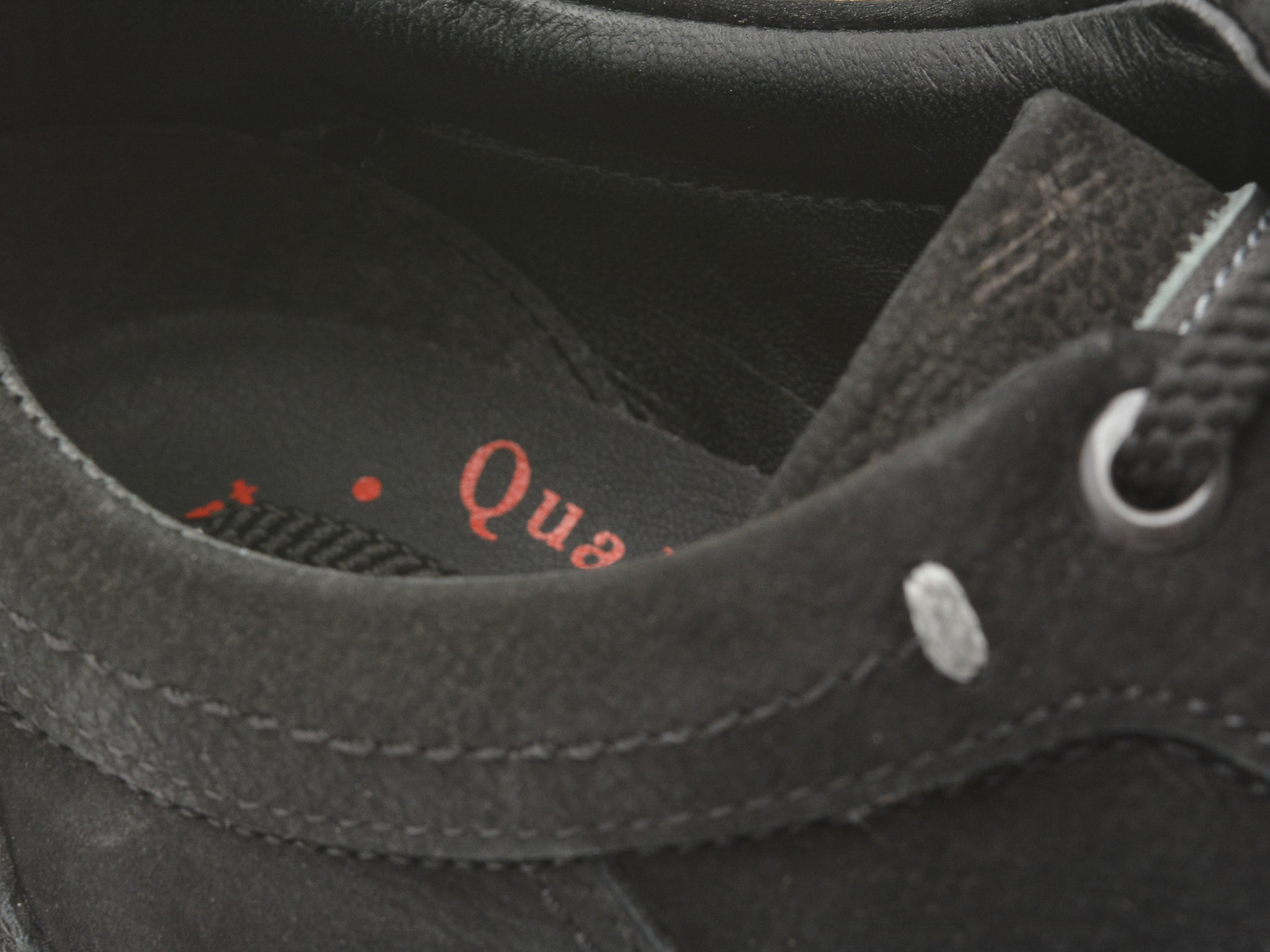 Pantofi sport OTTER negri, 4161, din nabuc