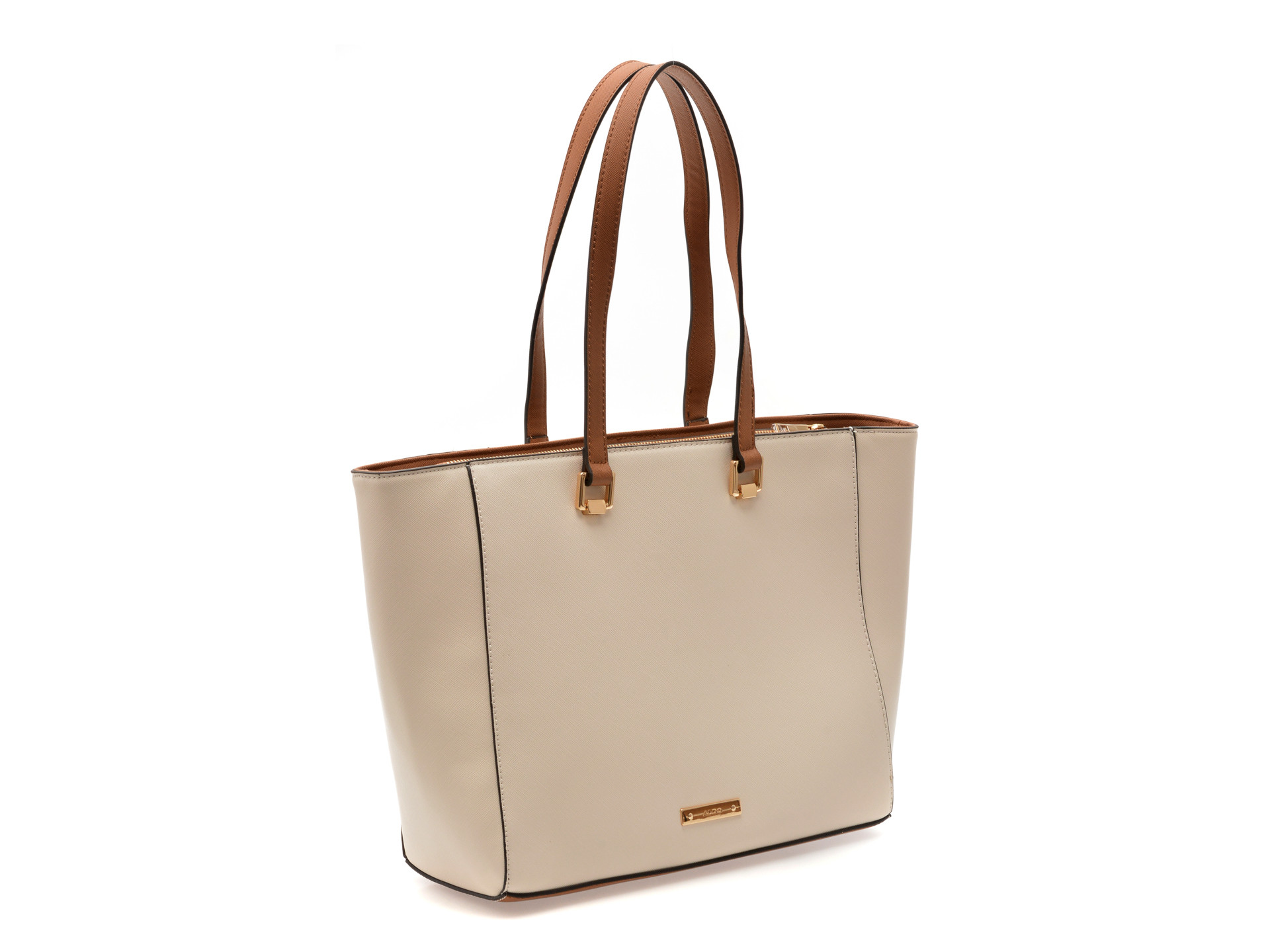 Geanta ALDO alba, WINTA 270, din piele ecologica