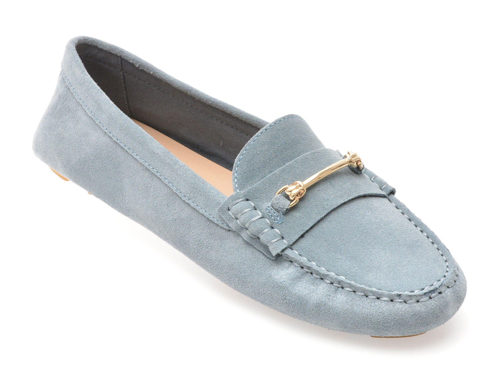 Mocasini ALDO bleumarin, SEABREEZE 460, din piele intoarsa