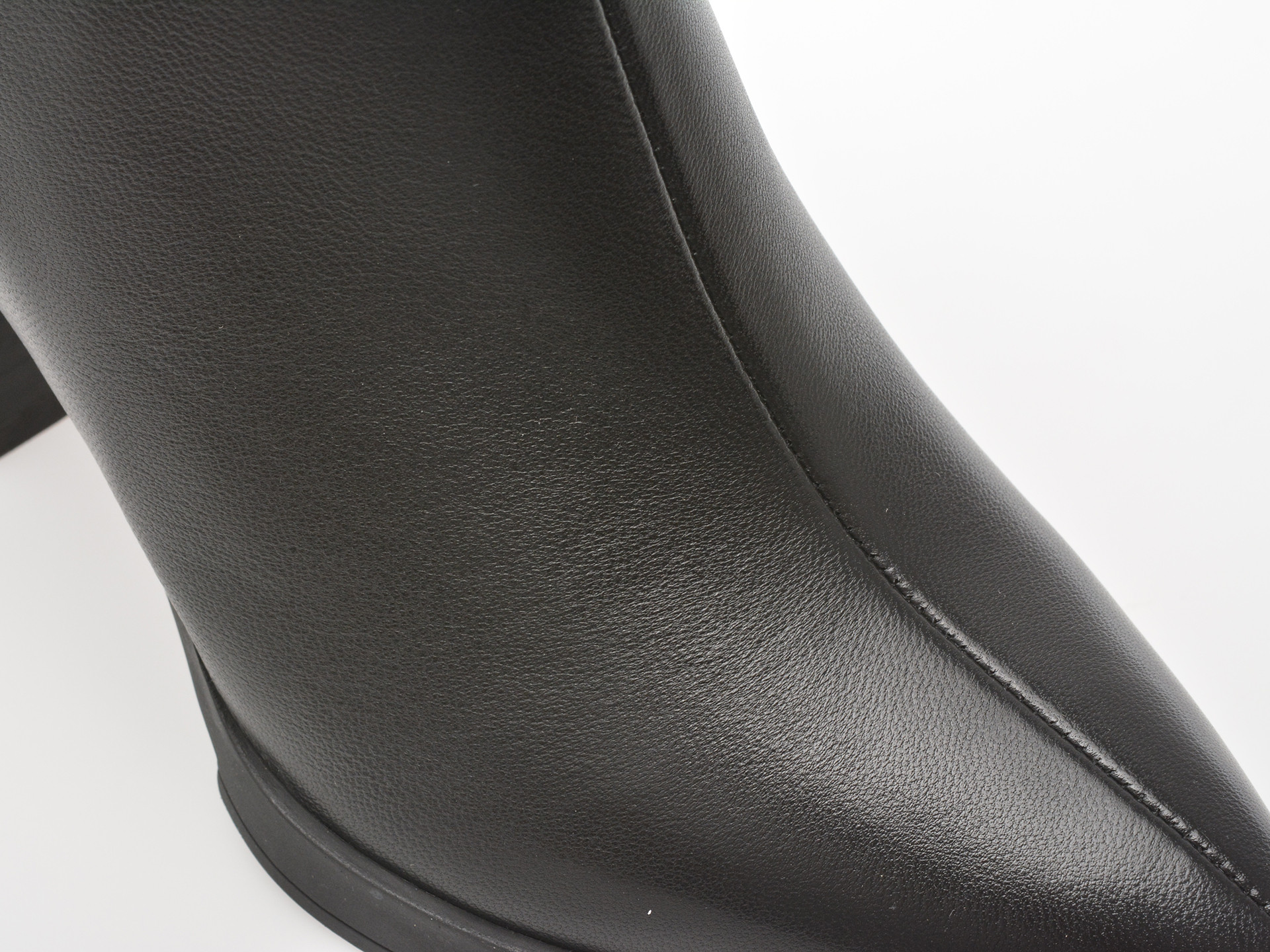 Botine elegante EPICA negre, 2748, din piele naturala