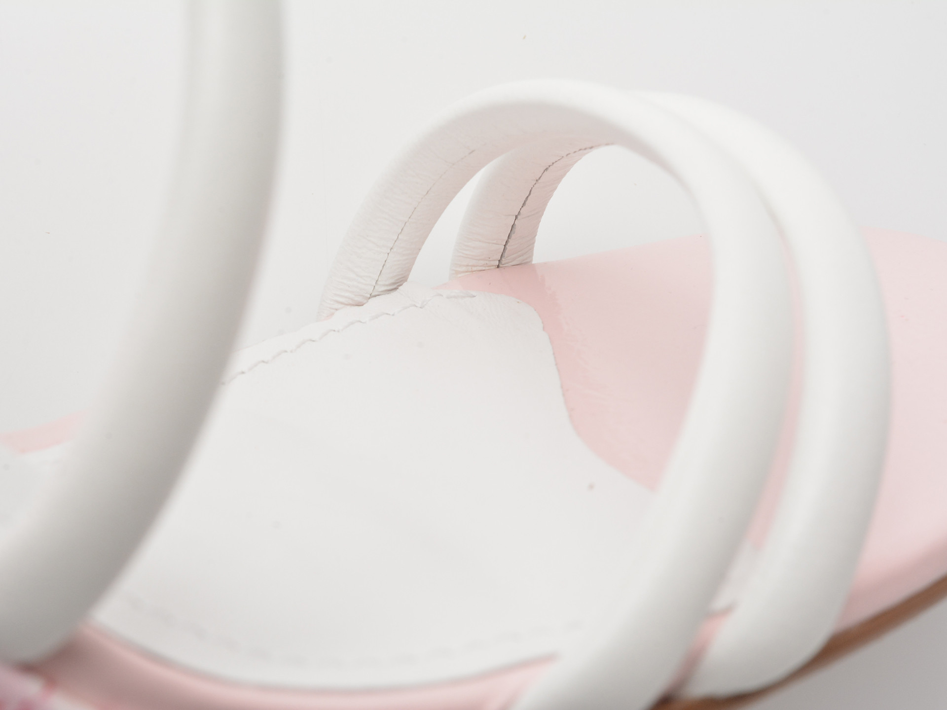 Sandale EPICA albe, 1153237, din piele naturala