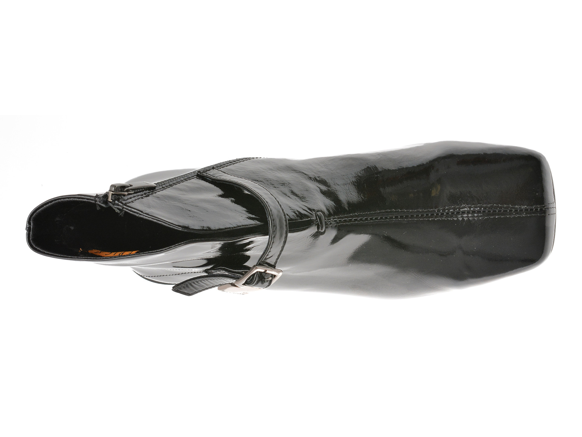 Ghete EPICA negre, 1474349, din piele naturala lacuita