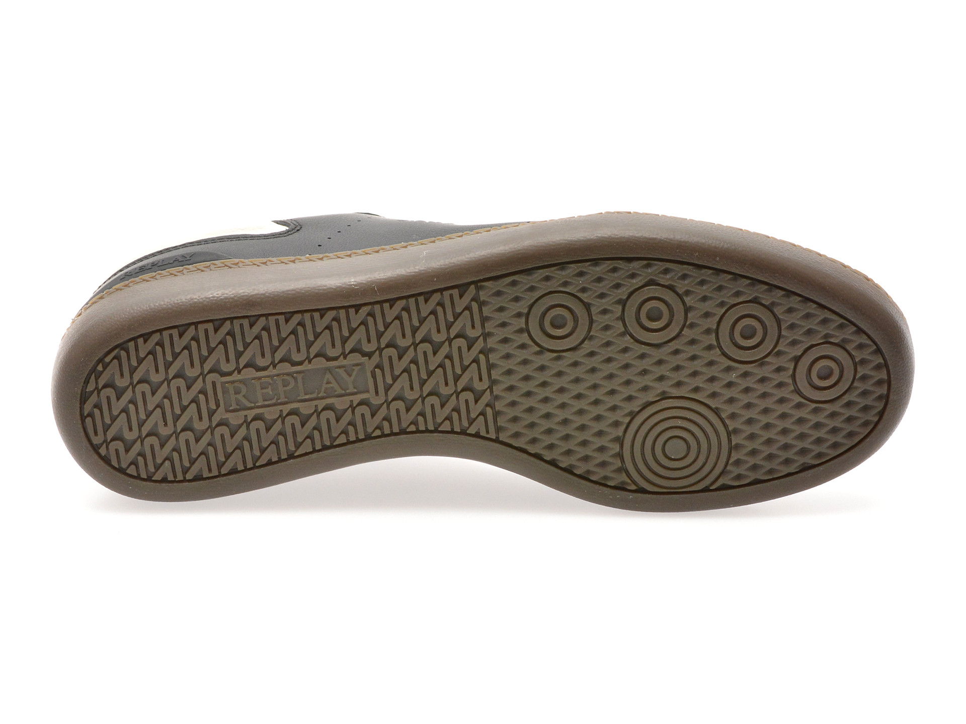 Pantofi sport REPLAY negri, GMSD7, din piele naturala