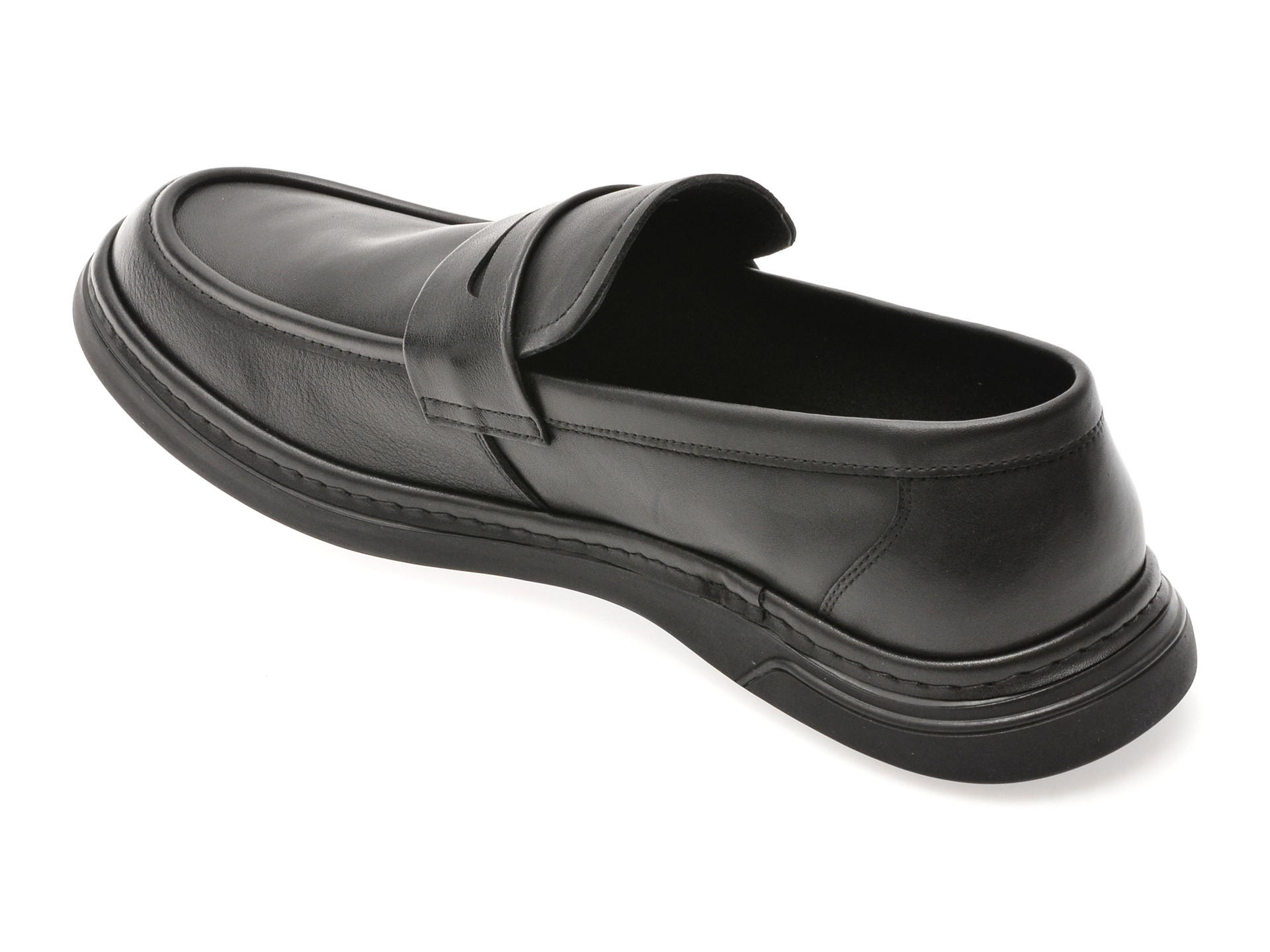 Mocasini EPICA negri, 3081, din piele naturala