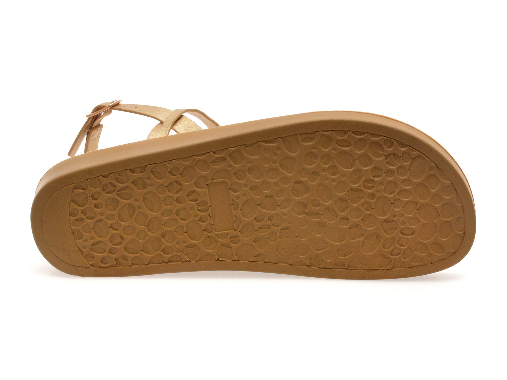 Sandale IMAGE aurii, 10728, din piele ecologica