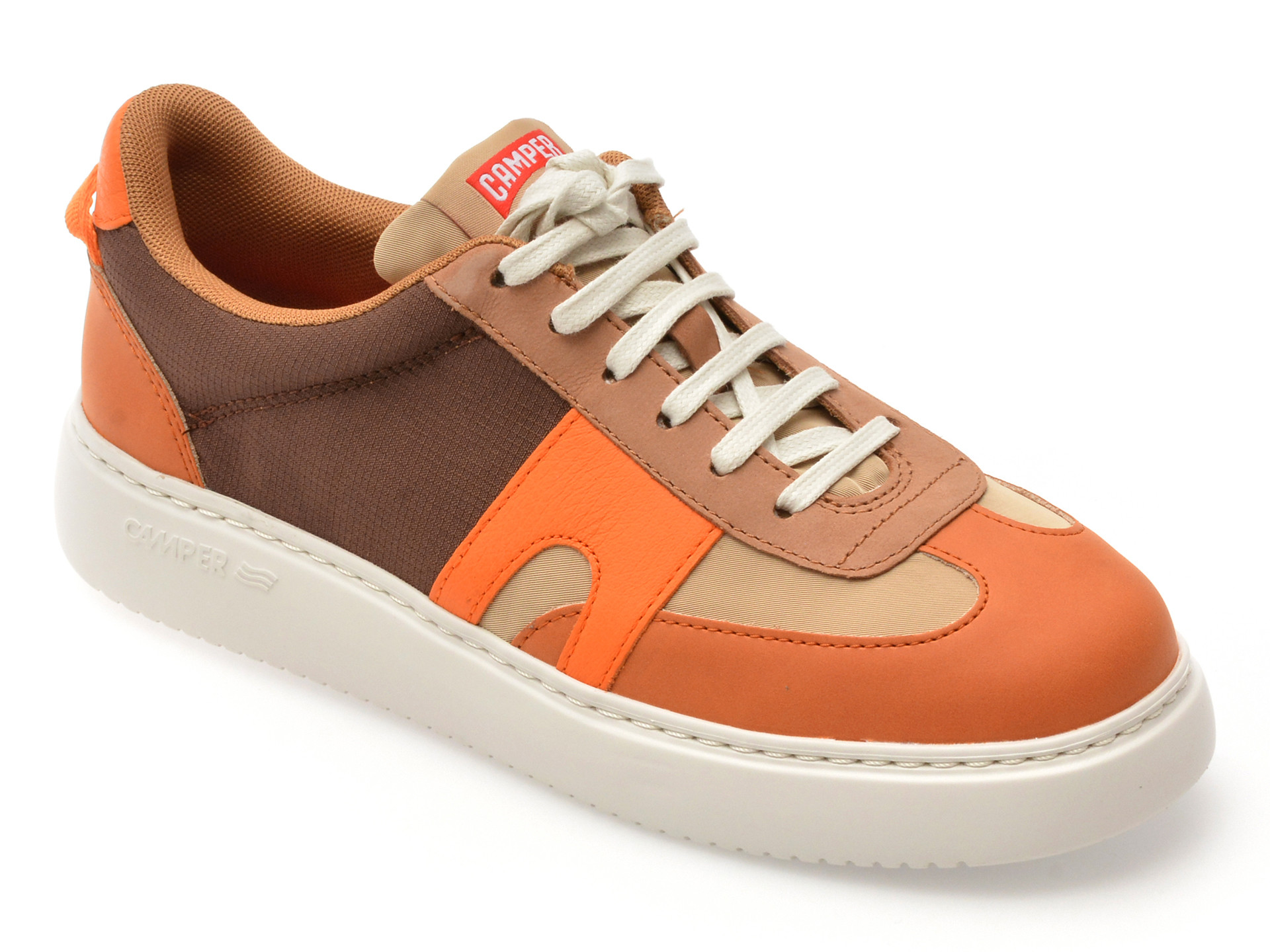 Pantofi sport CAMPER maro, RUNNER, din material textil