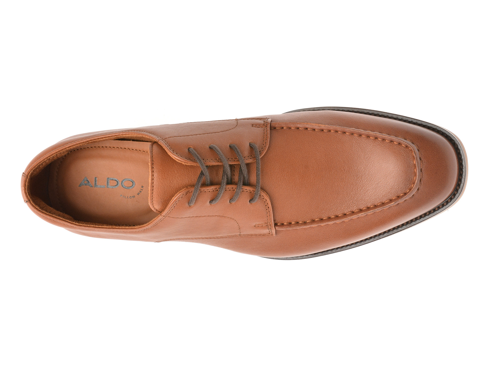 Pantofi eleganti ALDO maro, MONTCOURT 220, din piele naturala