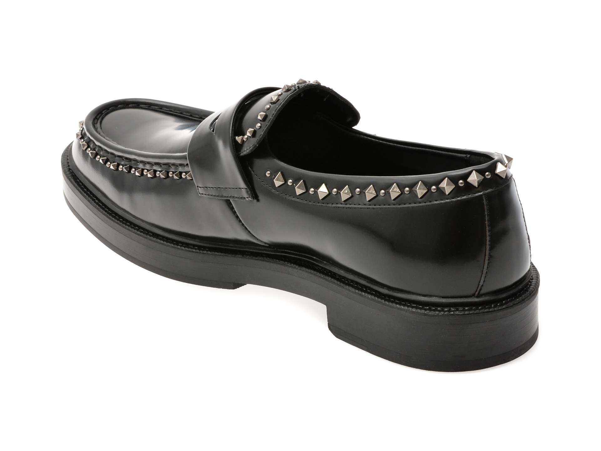 Mocasini ALDO negri, ZOLLO 001, din piele naturala