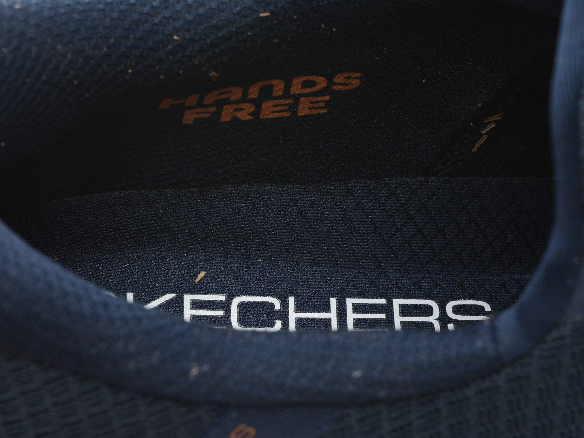 Pantofi sport SKECHERS bleumarin, GLIDE-STEP, din material textil