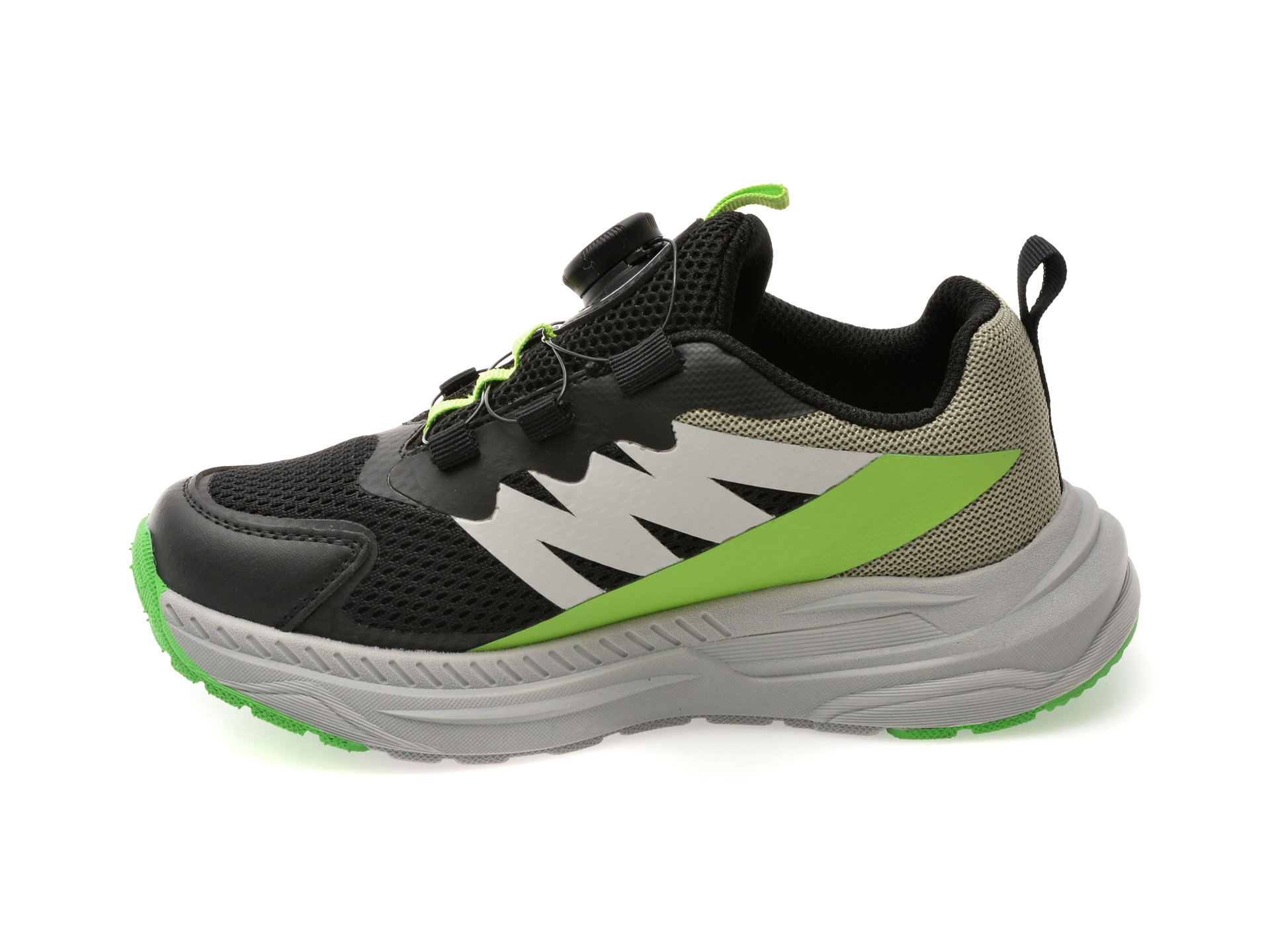 Pantofi sport SELECTION KIDS negri, 2519, din material textil