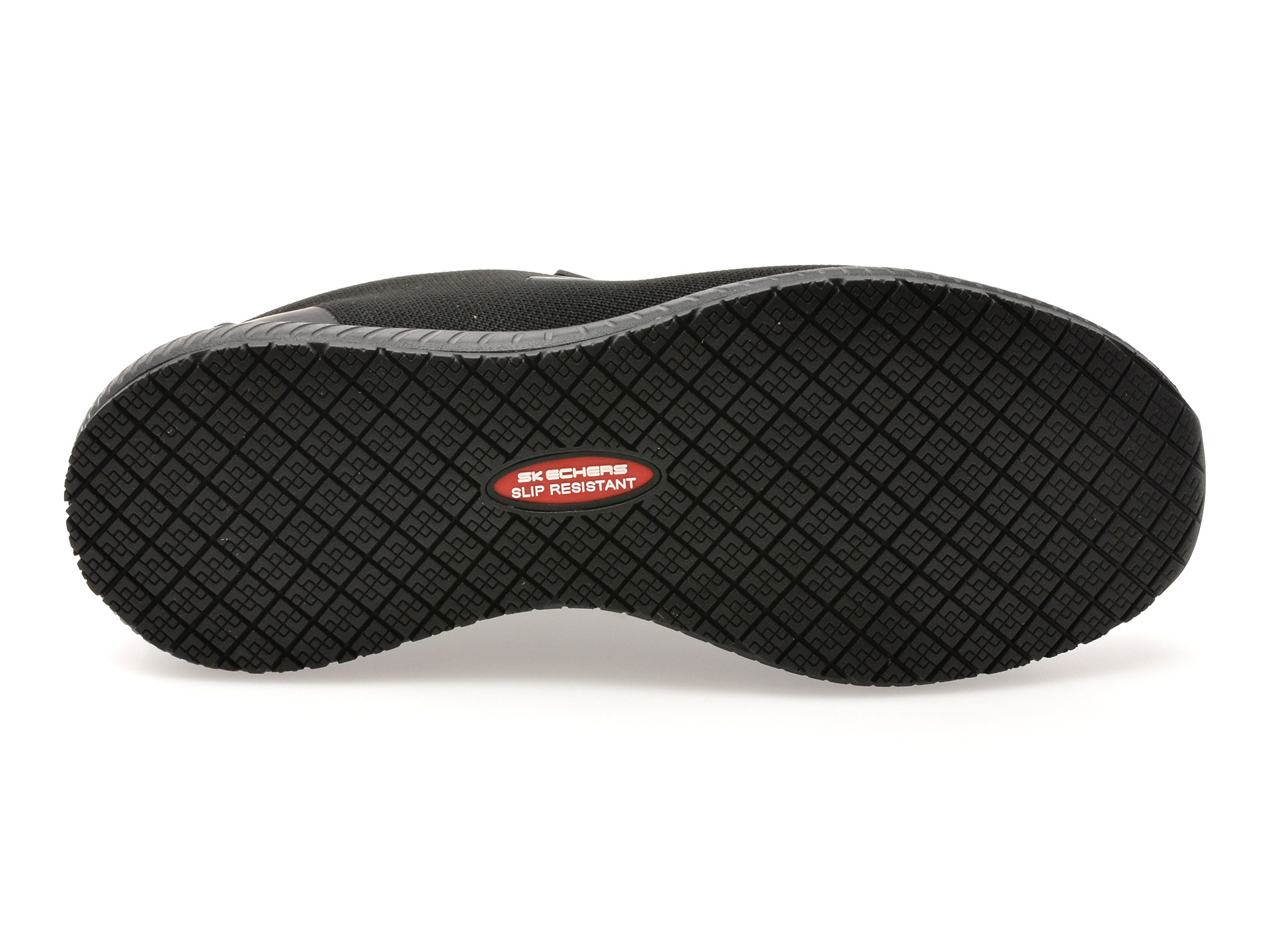 Pantofi sport SKECHERS negri, SQUAD SR, din material textil