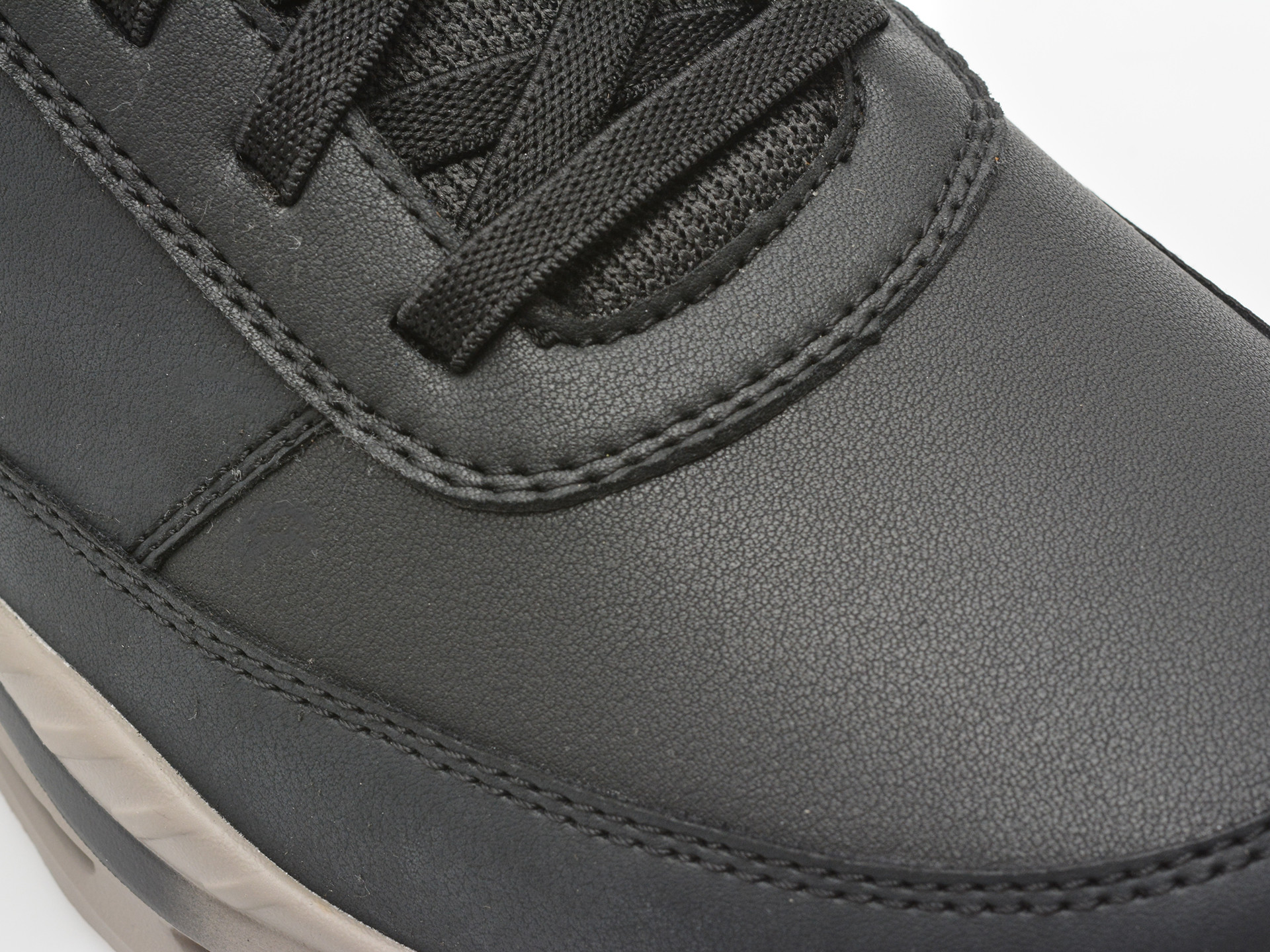 Pantofi sport SKECHERS negri, ARCH FIT ORVAN , din piele naturala