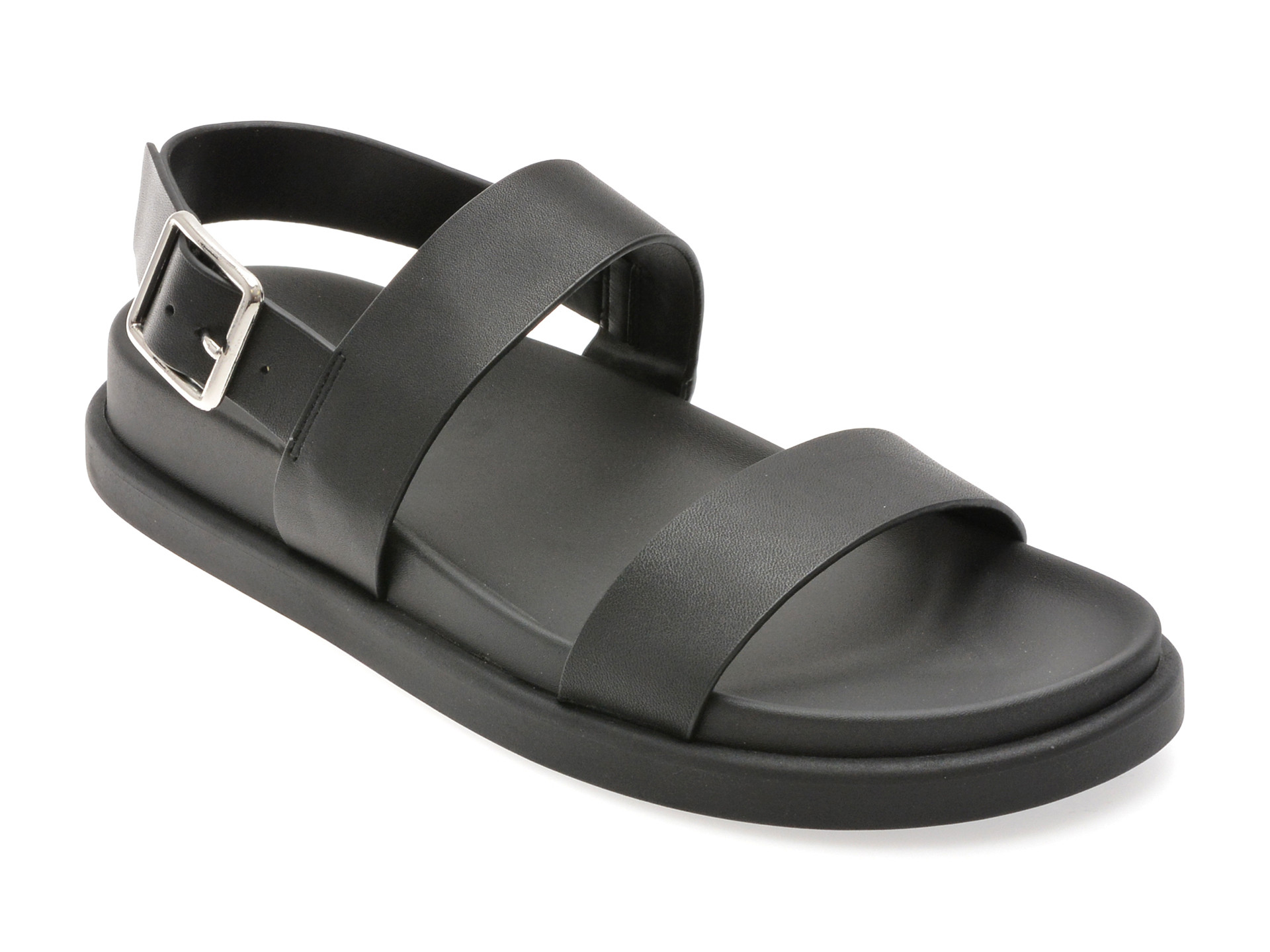 Sandale ALDO negre, LAROISEAN 001, din piele naturala