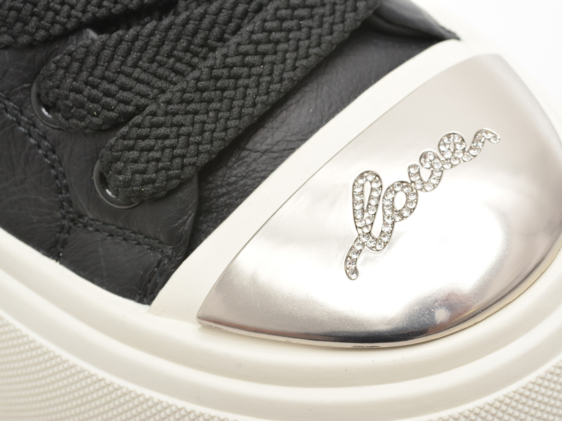 Pantofi sport EPICA negri, 28701, din piele naturala