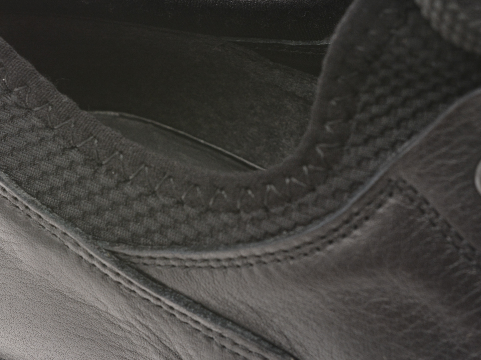 Pantofi sport OTTER negri, CASPER 11, din piele naturala