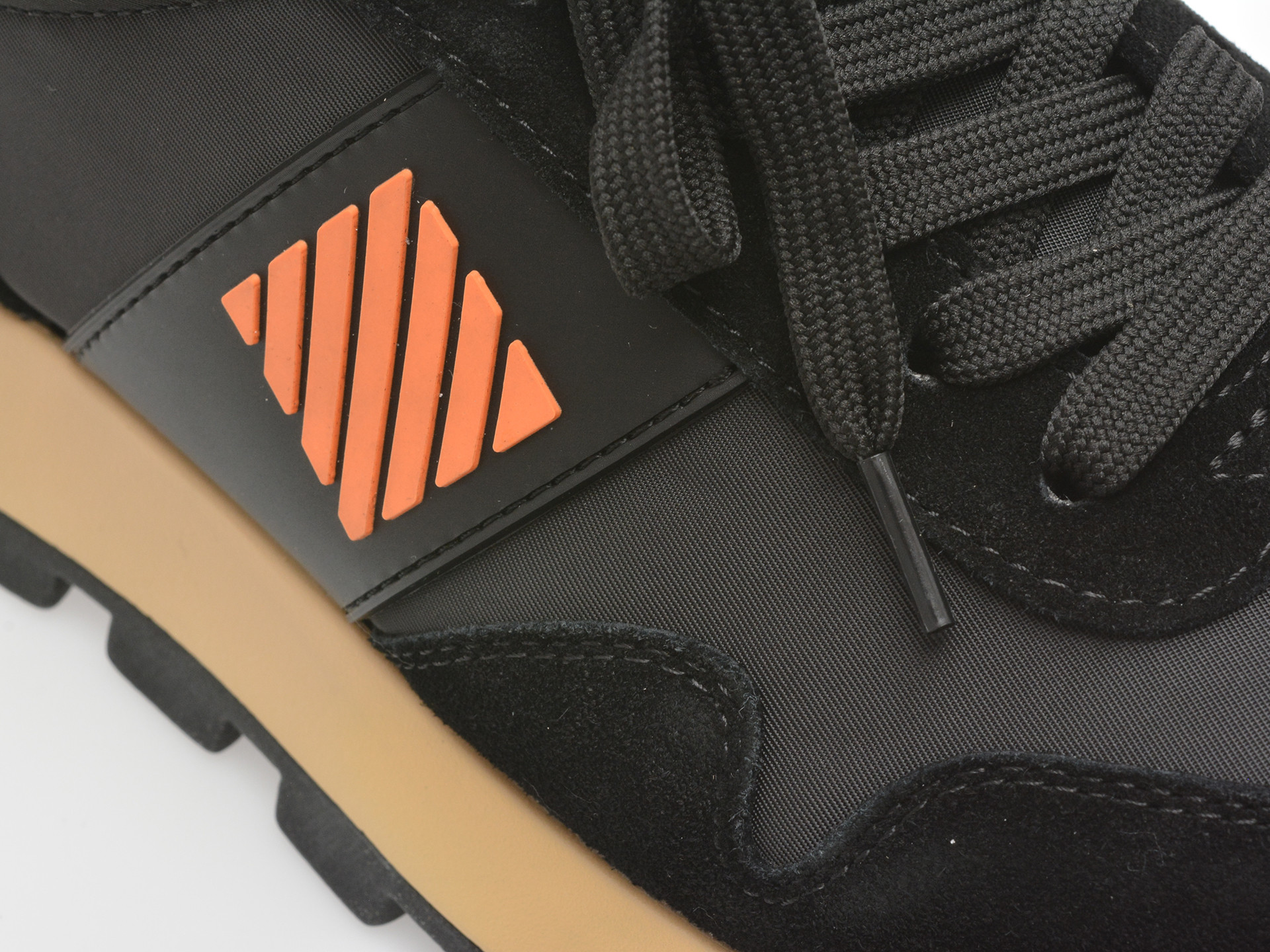 Pantofi sport EPICA negri, 110016, din material textil