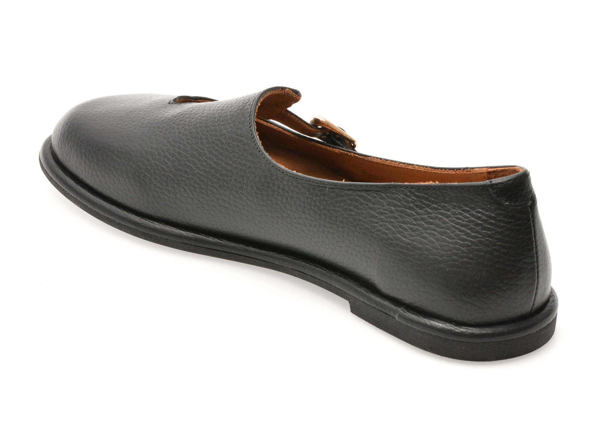 Pantofi EPICA negri, 1614033, din piele naturala