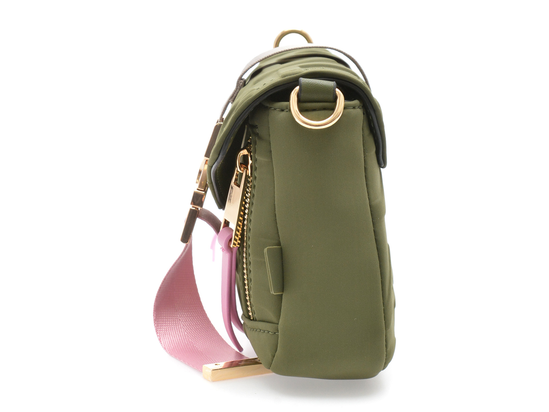 Geanta ALDO kaki, ASERIDER 250, din material textil