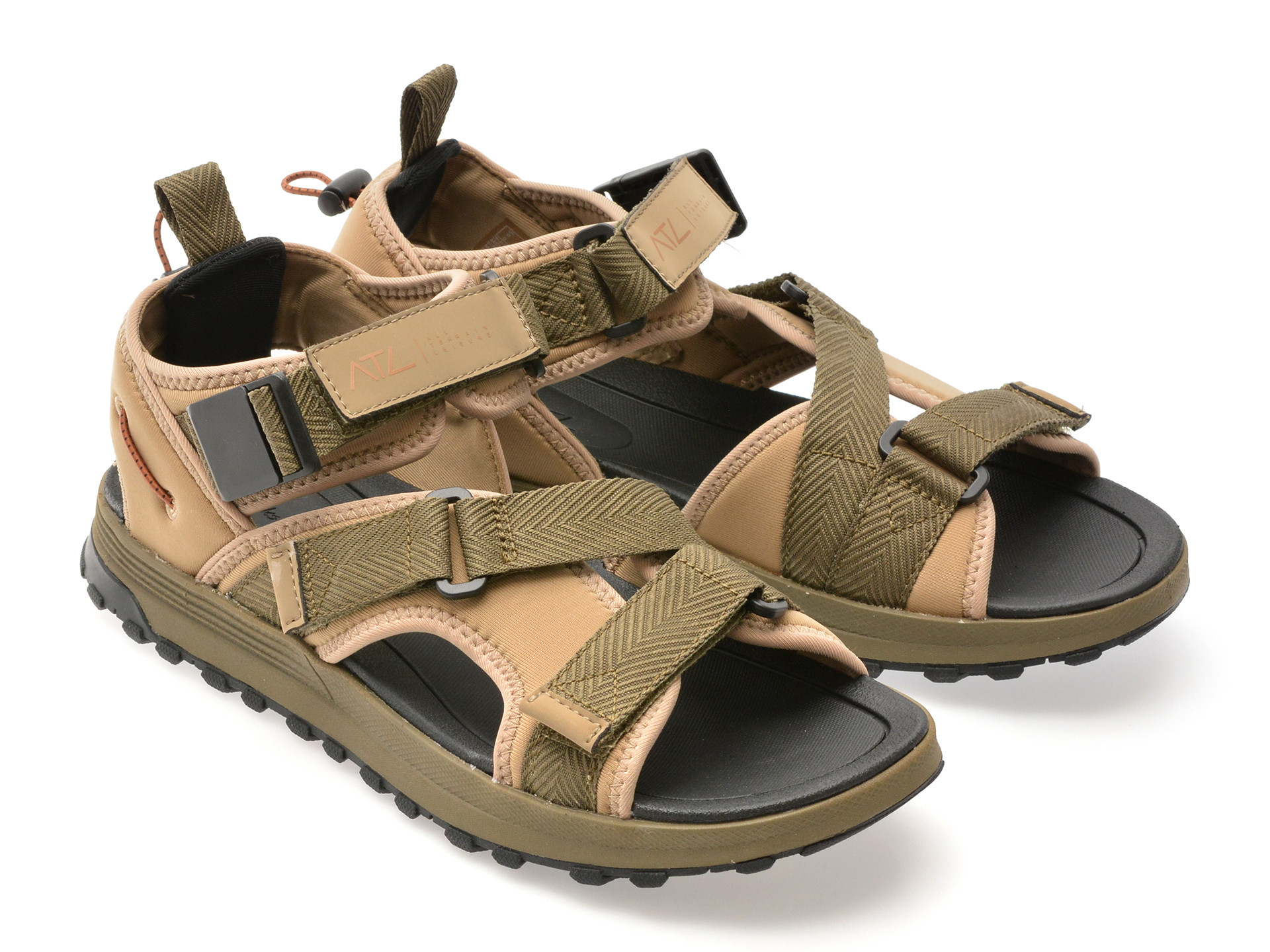 Sandale CLARKS maro, ATL TREK TIDE, din material textil