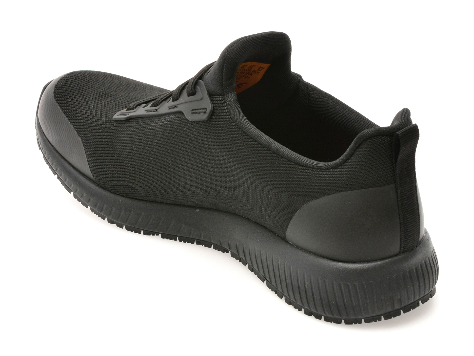 Pantofi sport SKECHERS negri, SQUAD SR, din material textil