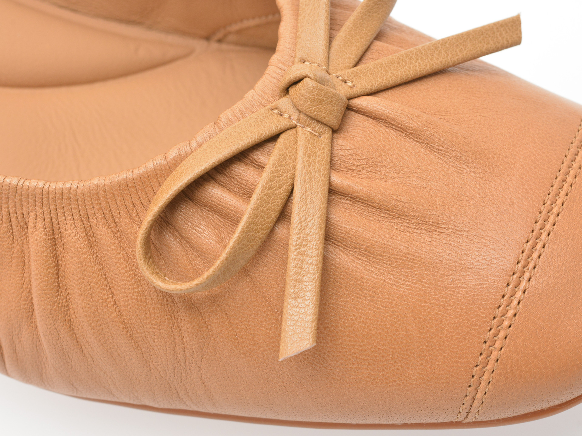 Balerini EPICA bej, 1D5598, din piele naturala