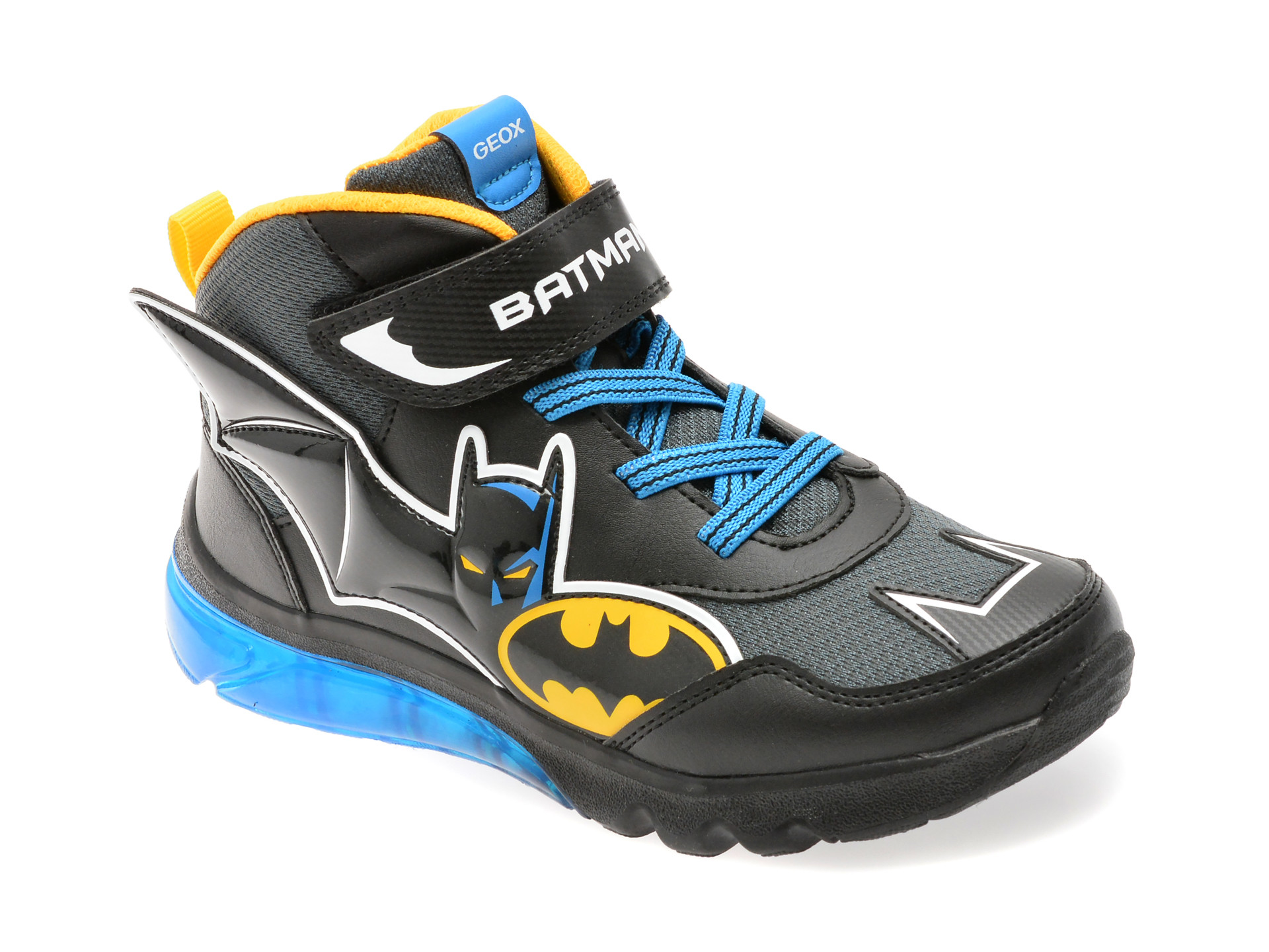 Ghete GEOX negre, J56LBE, din material textil