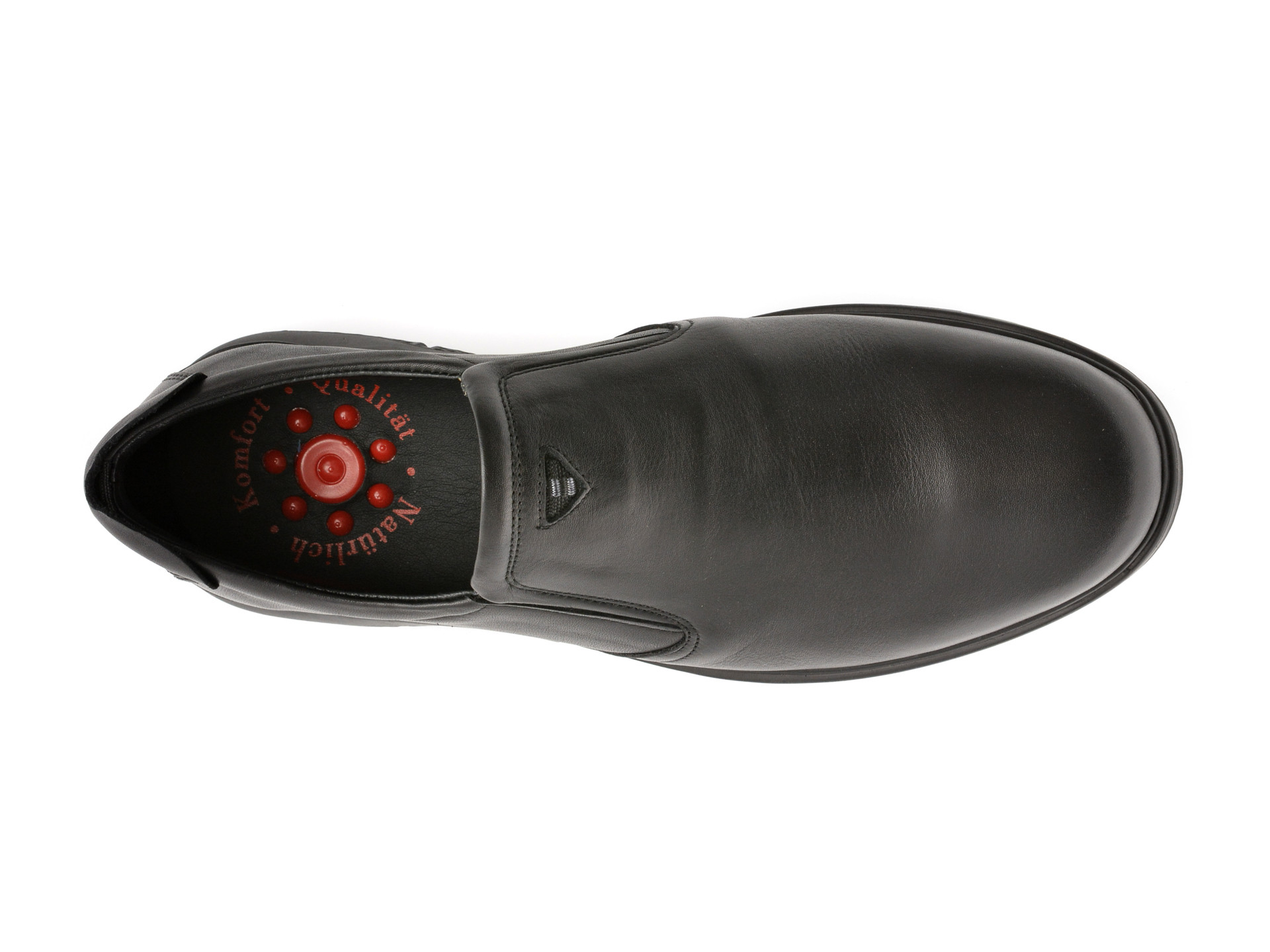 Pantofi OTTER negri, 556, din piele naturala