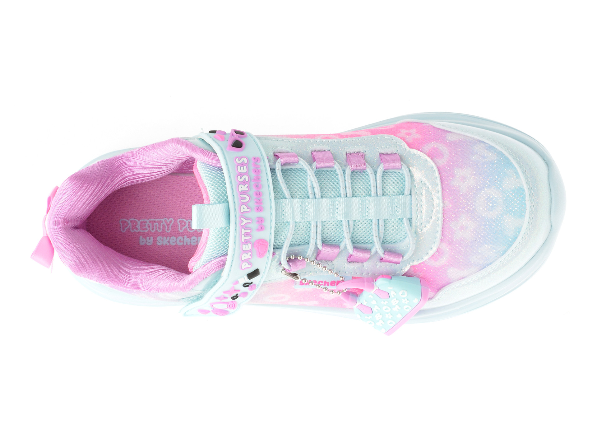 Pantofi sport SKECHERS albastri, POWER JAMS 2.0, din material textil