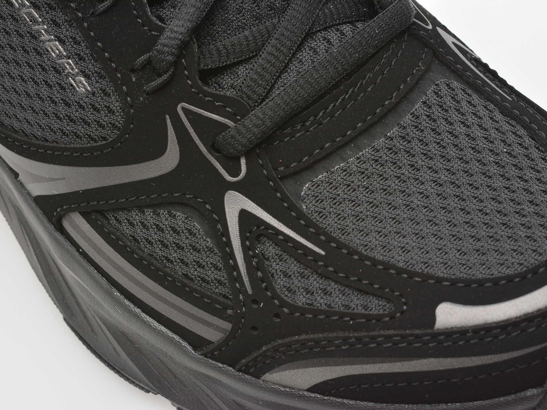 Pantofi sport SKECHERS negri, EDGERIDE, din material textil