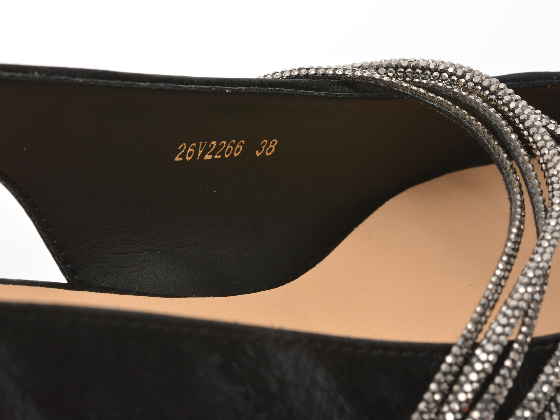 Pantofi eleganti EPICA negri, 26V2266, din piele ecologica