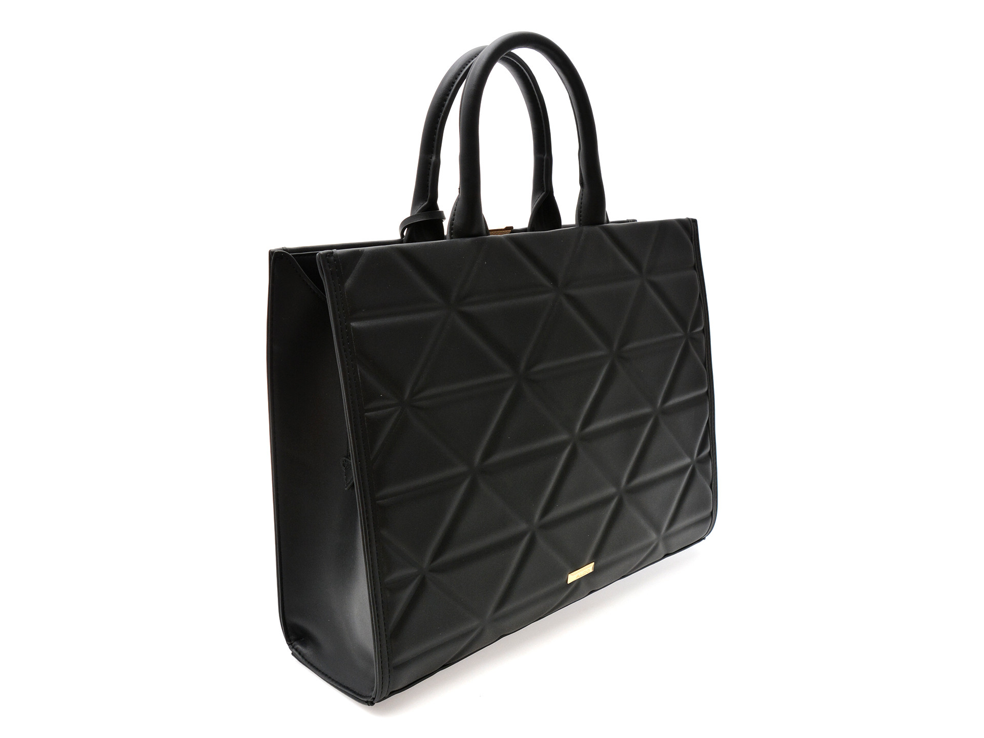 Geanta ALDO neagra, GWENETH 001, din piele ecologica