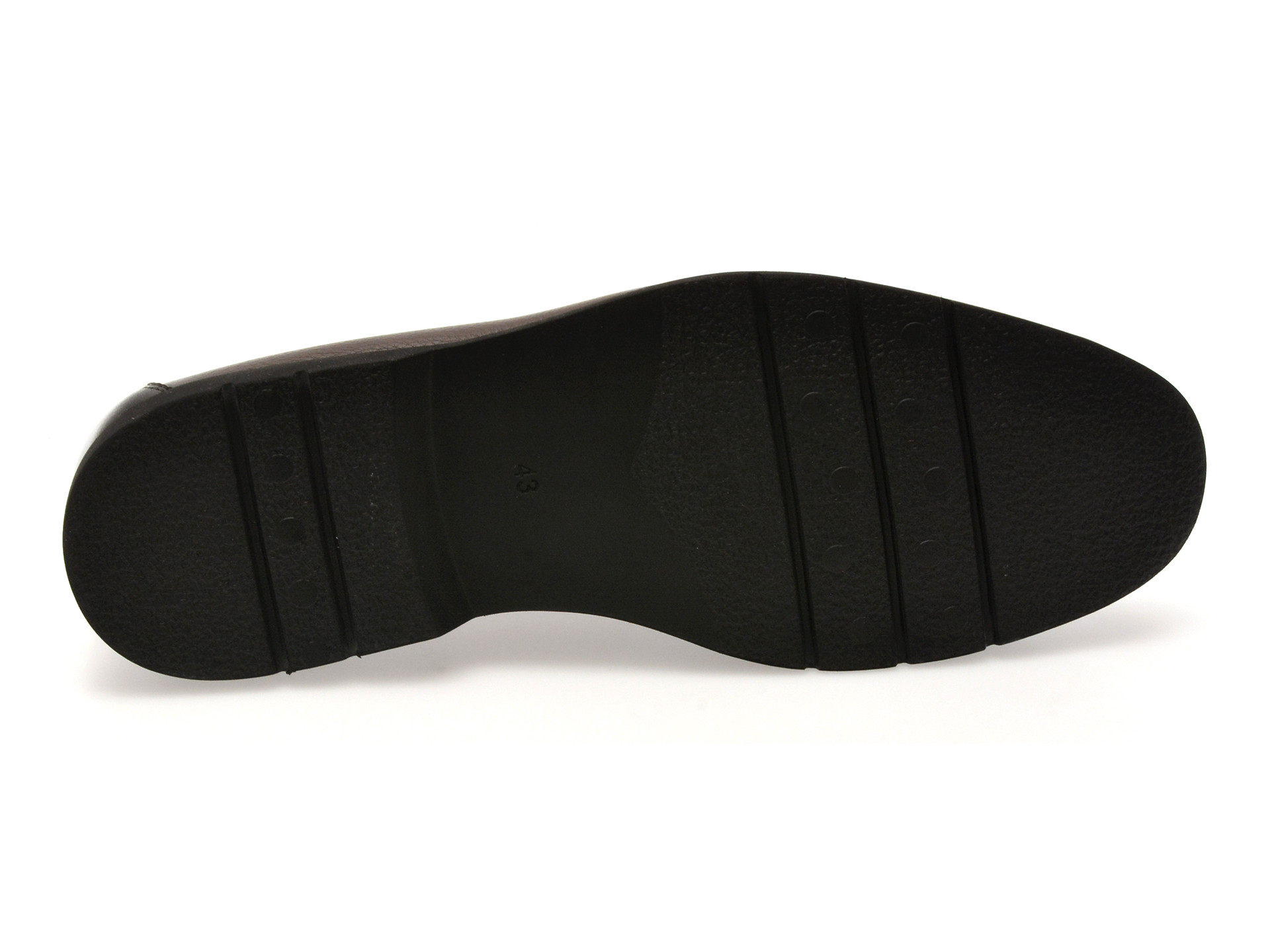 Mocasini eleganti EPICA maro, A320, din piele naturala