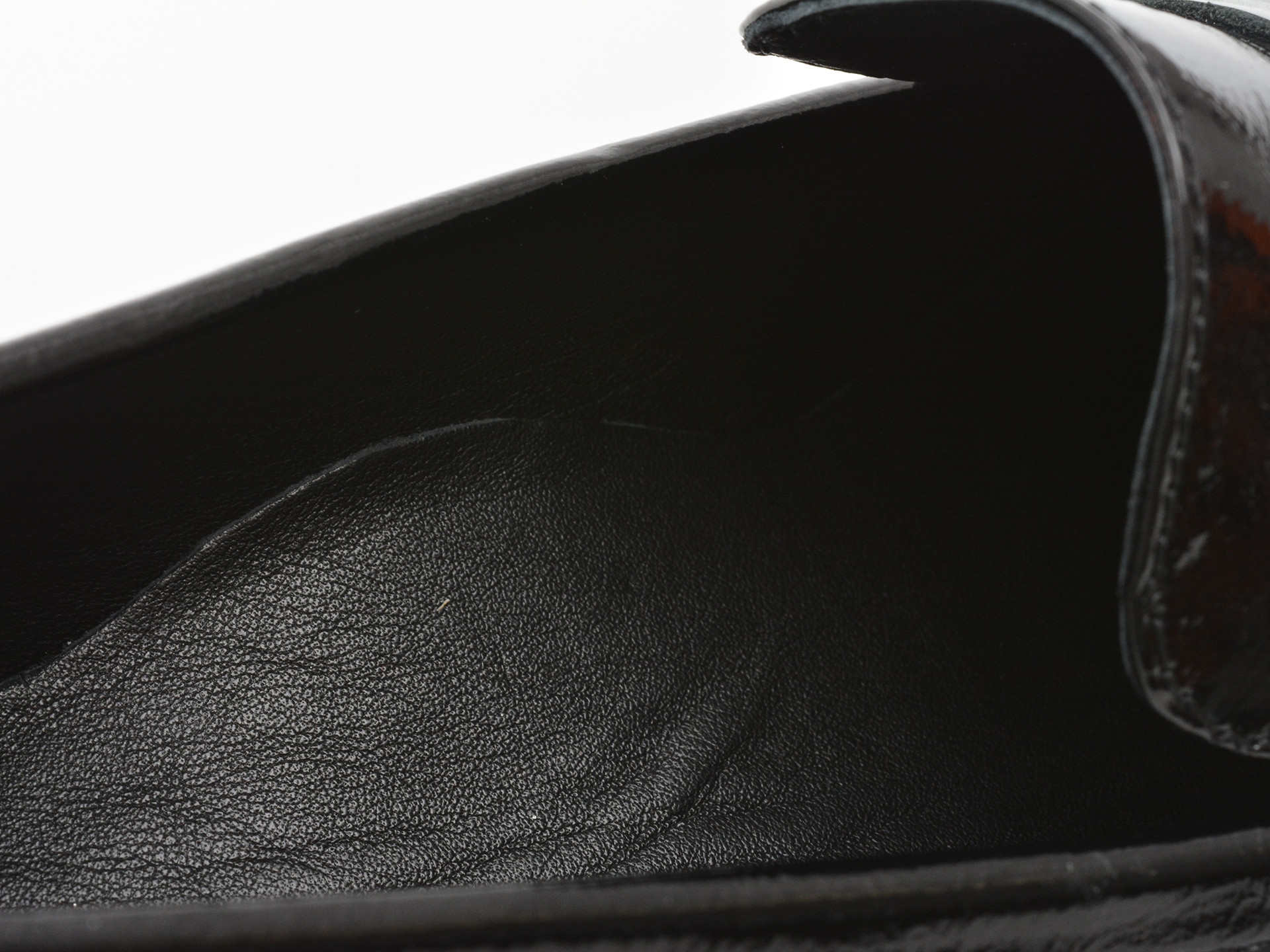 Mocasini EPICA negri, 42480, din piele naturala lacuita