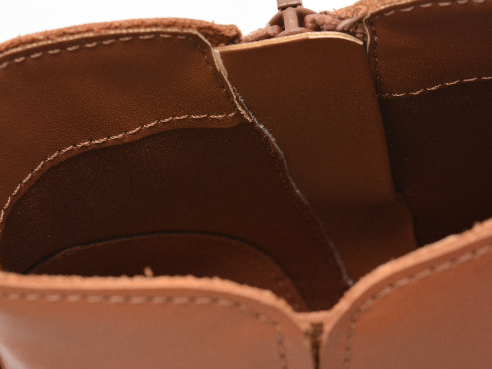 Ghete ALDO maro, VERITY 221, din piele naturala