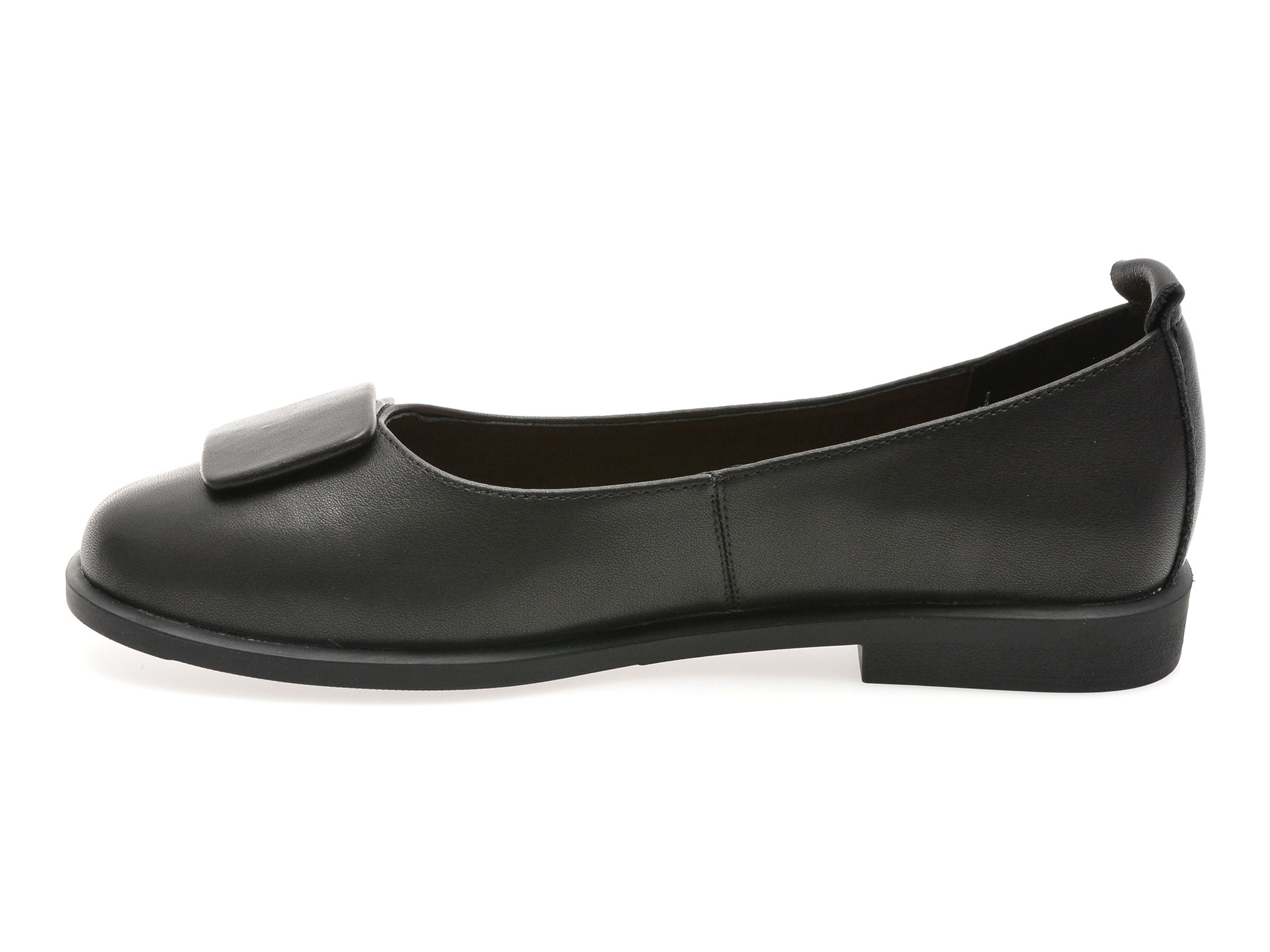 Balerini EPICA negri, V732G20, din piele naturala