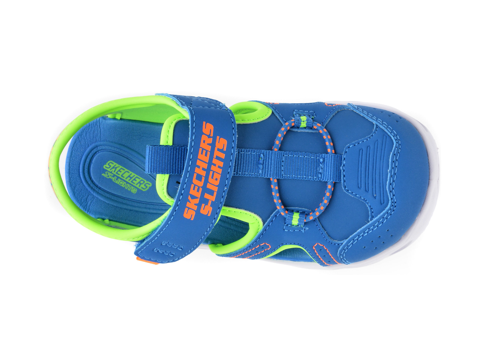 Pantofi sport SKECHERS albastri, HYPNO-SPLASH, din material textil