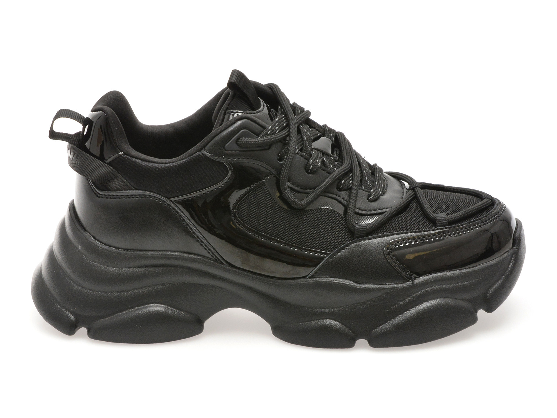 Pantofi sport ALDO negri, ANDREE 001, din piele ecologica